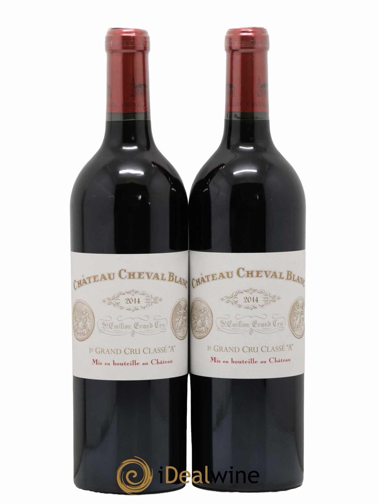 Château Cheval Blanc 1er Grand Cru Classé A 2014 - Lot de 2 bouteilles - 0