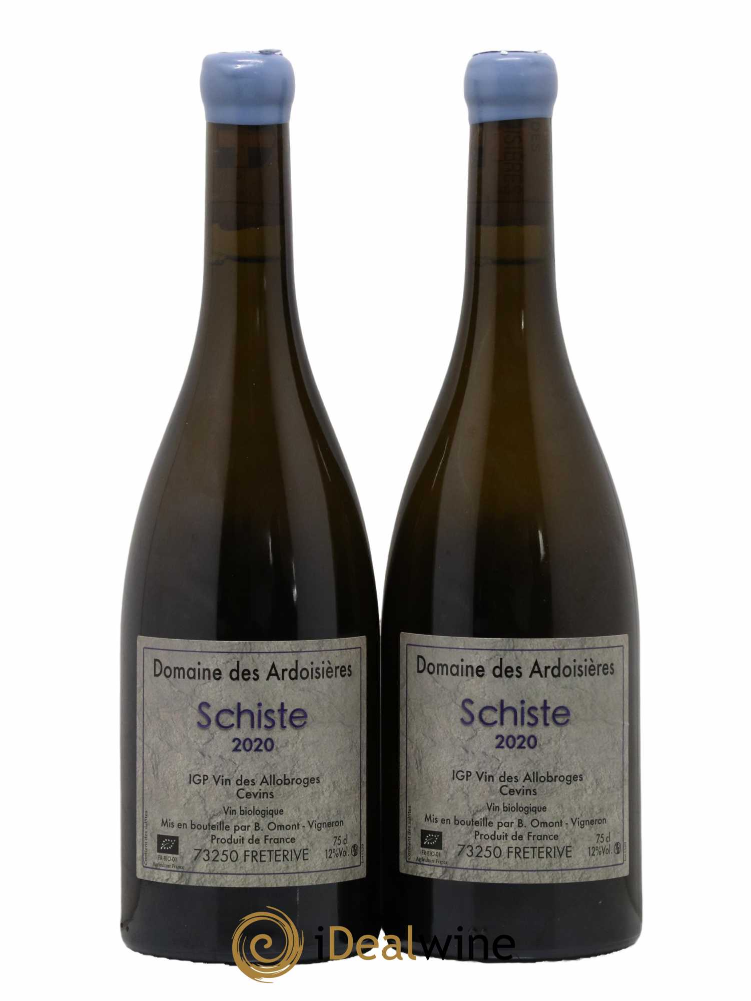 Vin des Allobroges Cevins Schiste Ardoisières (Domaine des) 2020 - Lot de 2 bouteilles - 0