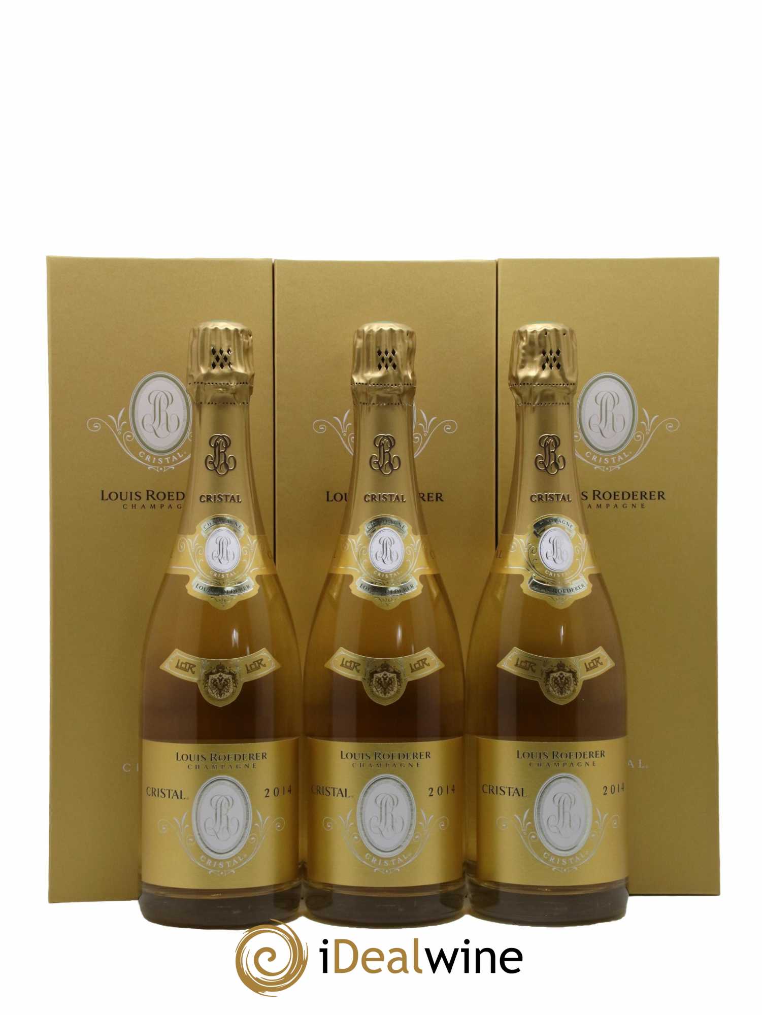 Cristal Louis Roederer 2014 - Lot de 3 bouteilles - 0