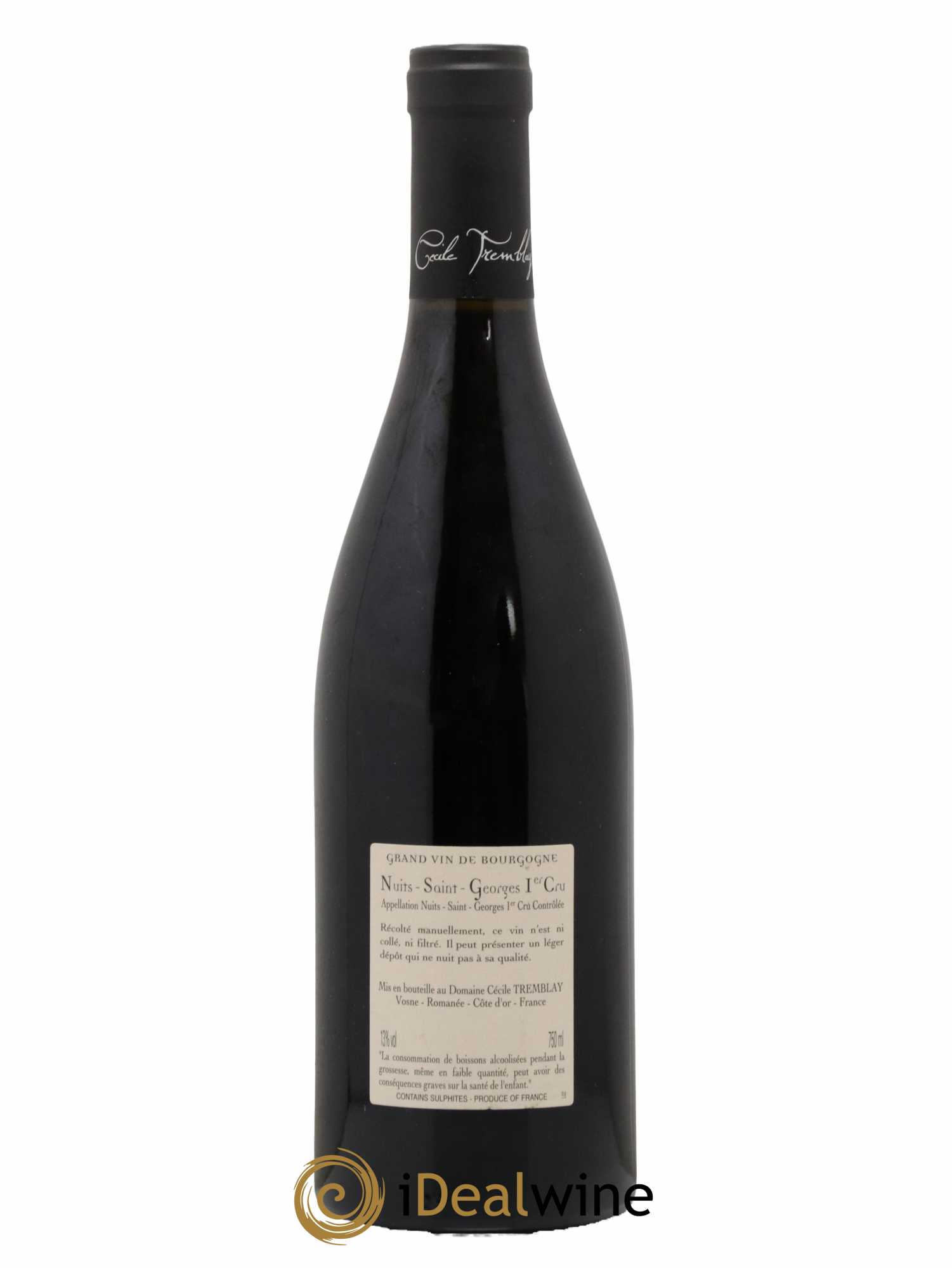 Nuits-Saint-Georges 1er Cru Les Murgers Cécile Tremblay 2017 - Lotto di 1 bottiglia - 1