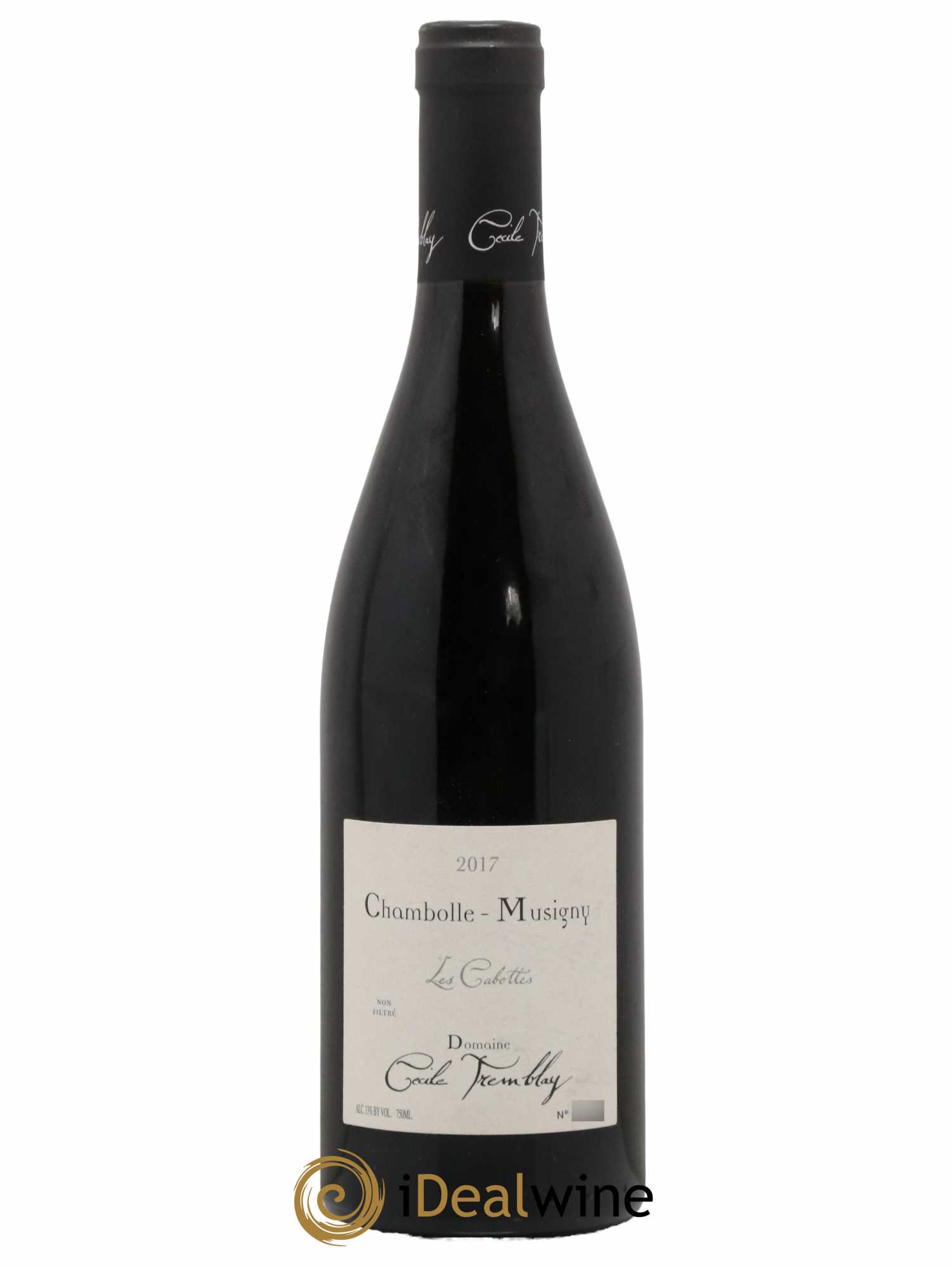 Chambolle-Musigny Les Cabottes Cécile Tremblay 2017 - Lot de 1 bouteille - 0