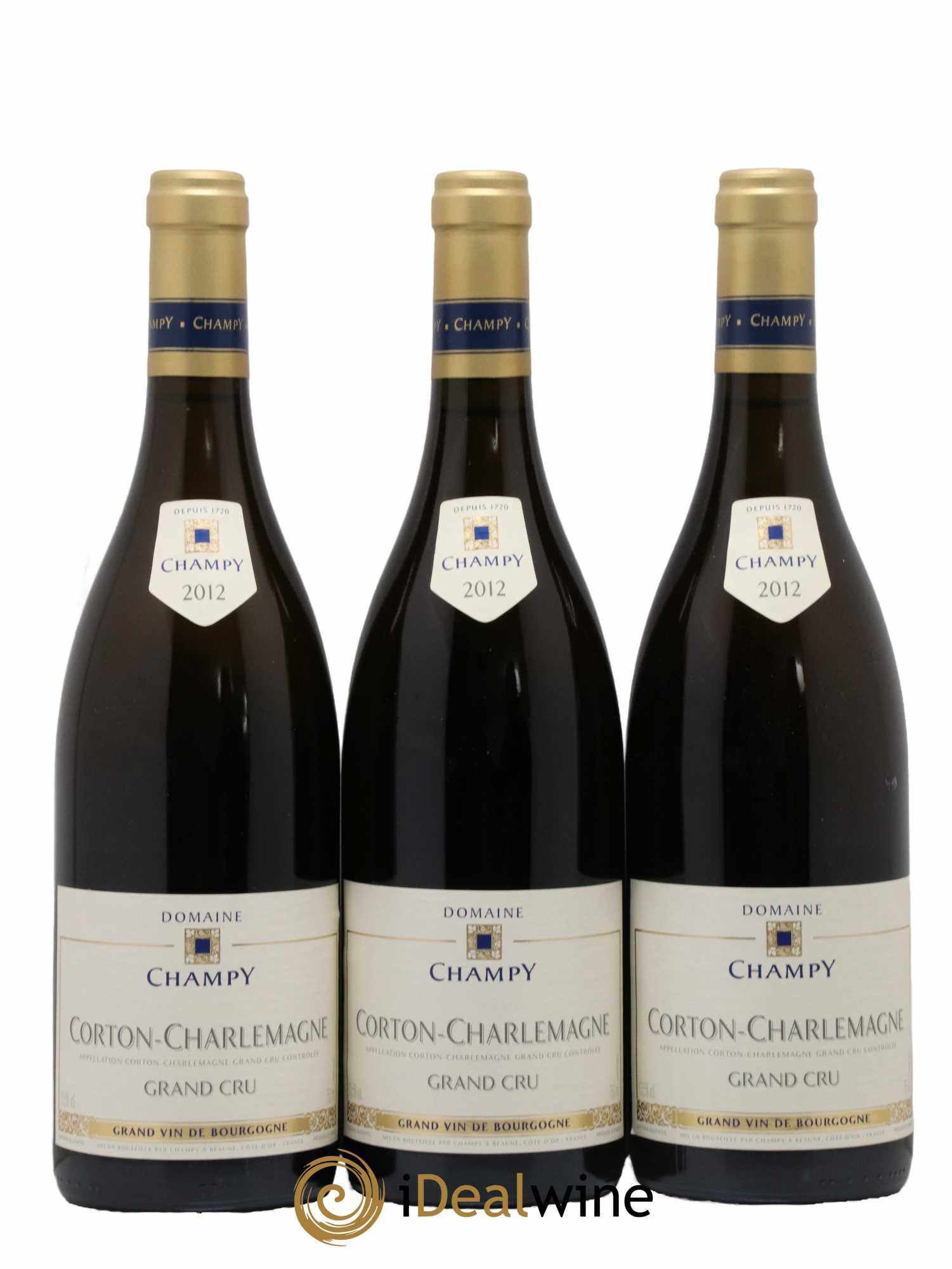 Corton-Charlemagne Grand Cru Maison Champy 2012 - Lot de 3 bouteilles - 0