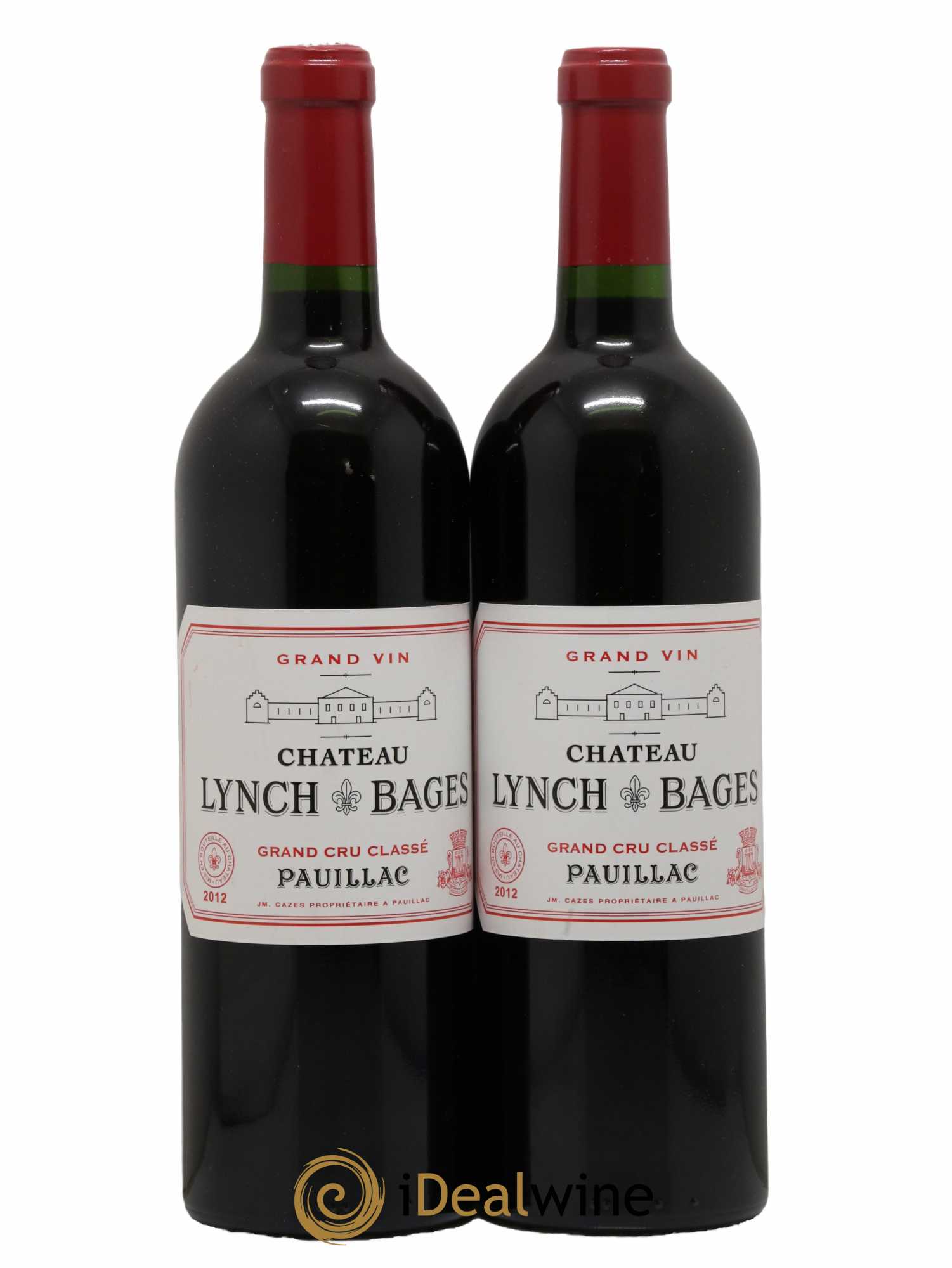 Château Lynch Bages 5ème Grand Cru Classé 2012 - Lot de 2 bouteilles - 0