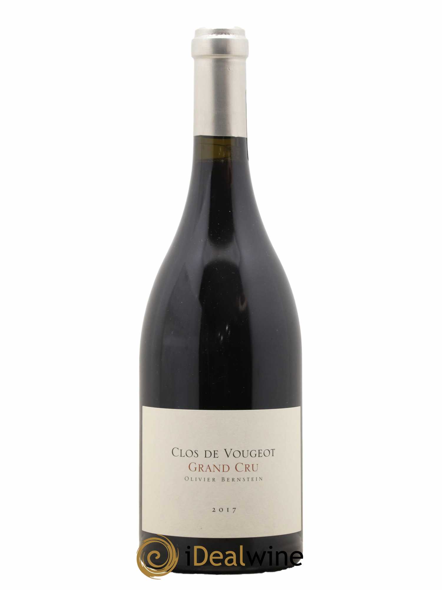 Clos de Vougeot Grand Cru Olivier Bernstein 2017 - Lot de 1 bouteille - 0