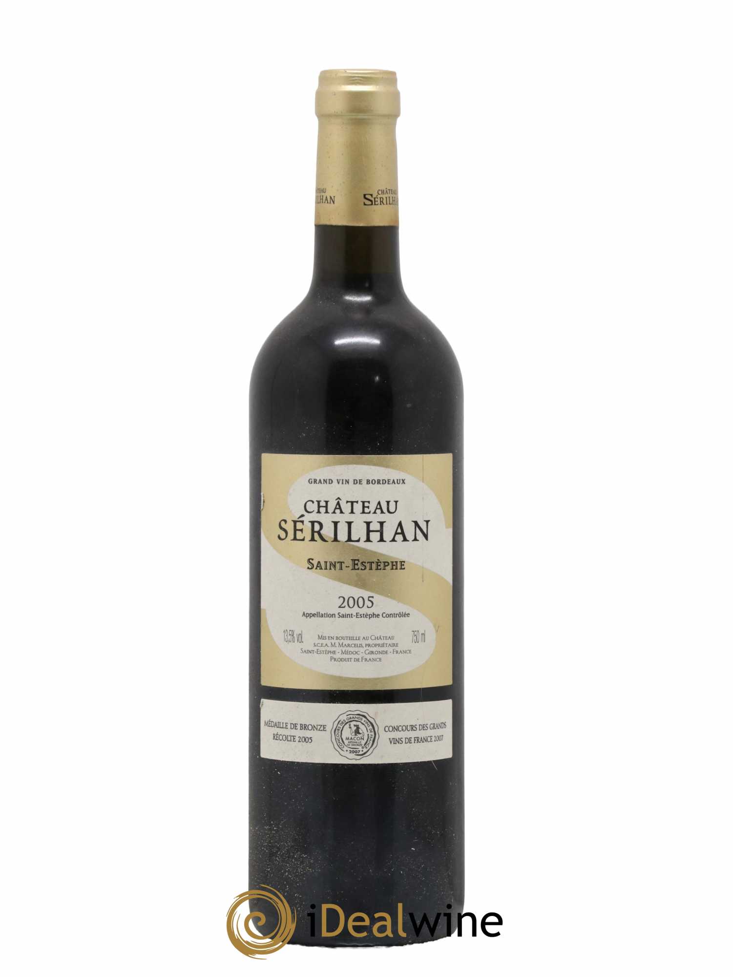 Château Sérilhan 2005 - Lot de 1 bouteille - 0