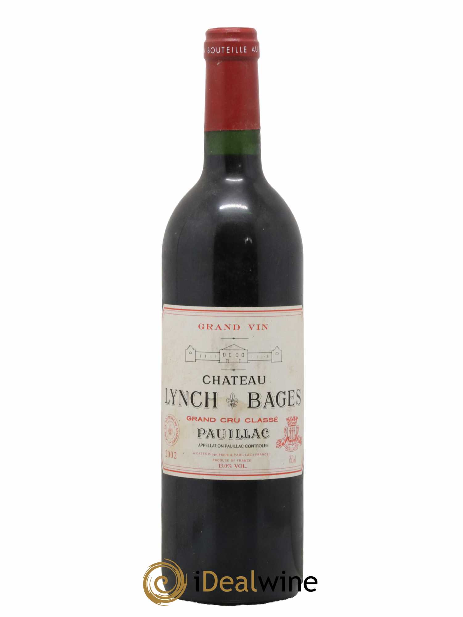 Château Lynch Bages 5ème Grand Cru Classé 2002 - Lot de 1 bouteille - 0