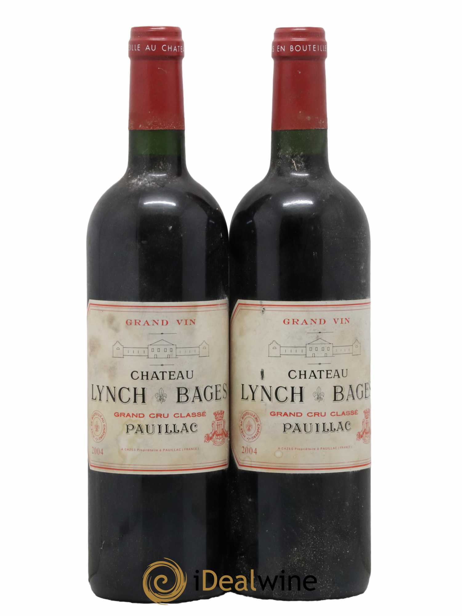 Château Lynch Bages 5ème Grand Cru Classé 2004 - Lot de 2 bouteilles - 0