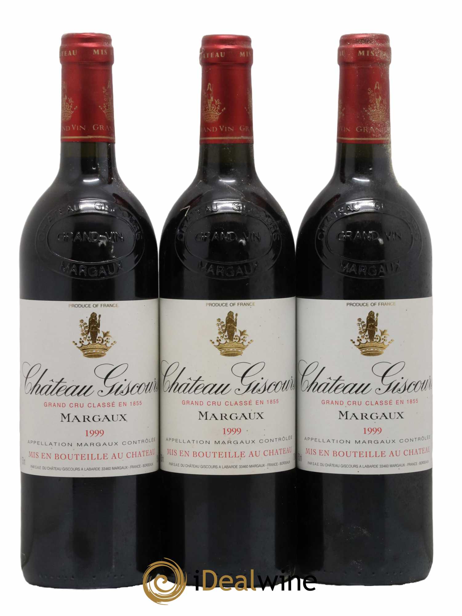 Château Giscours 3ème Grand Cru Classé 1999 - Lot de 6 bouteilles - 1