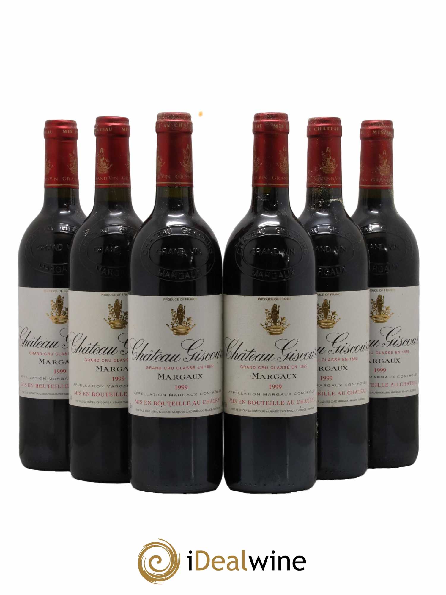 Château Giscours 3ème Grand Cru Classé 1999 - Lot de 6 bouteilles - 0