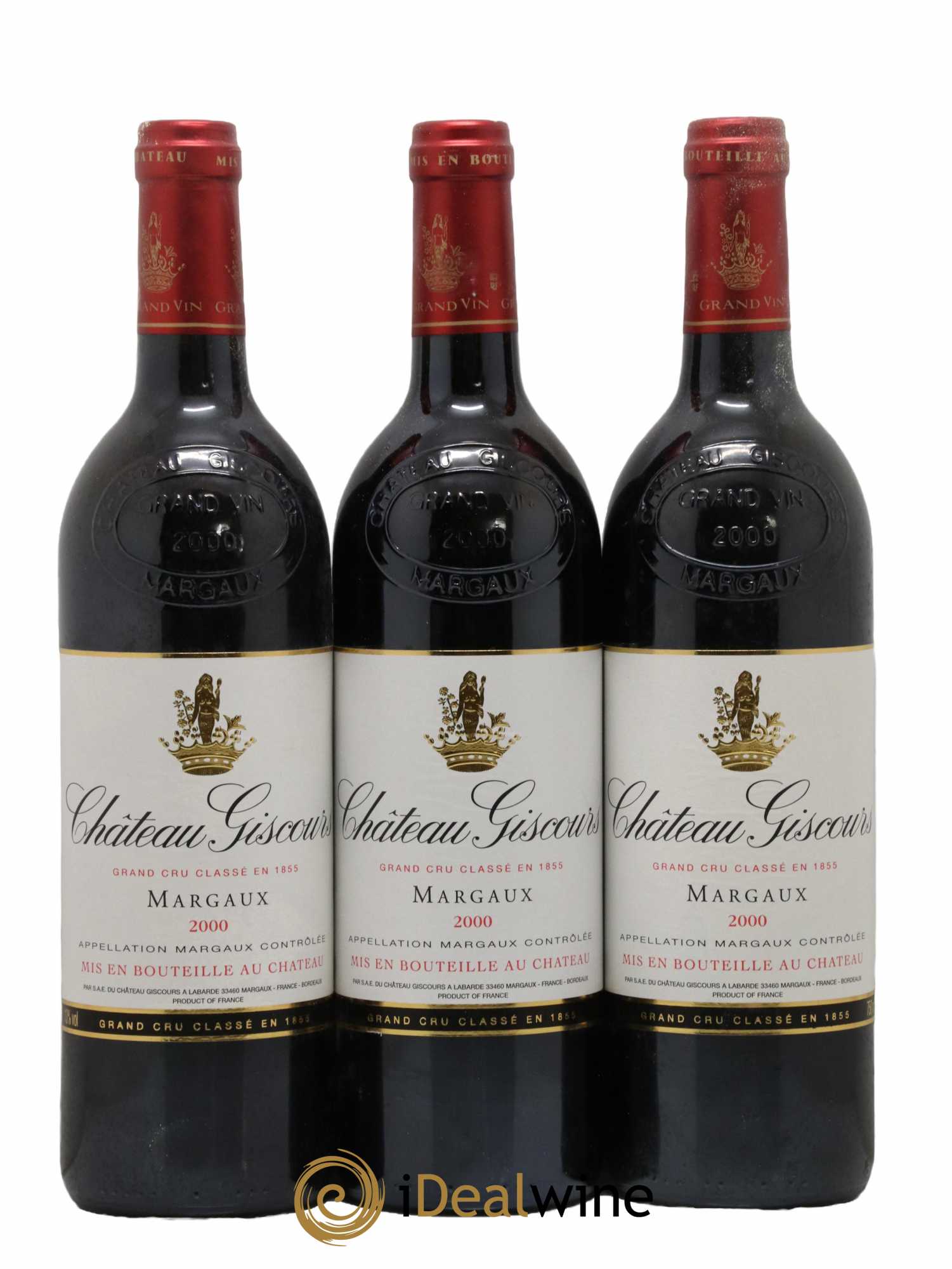 Château Giscours 3ème Grand Cru Classé 2000 - Lot de 6 bouteilles - 1