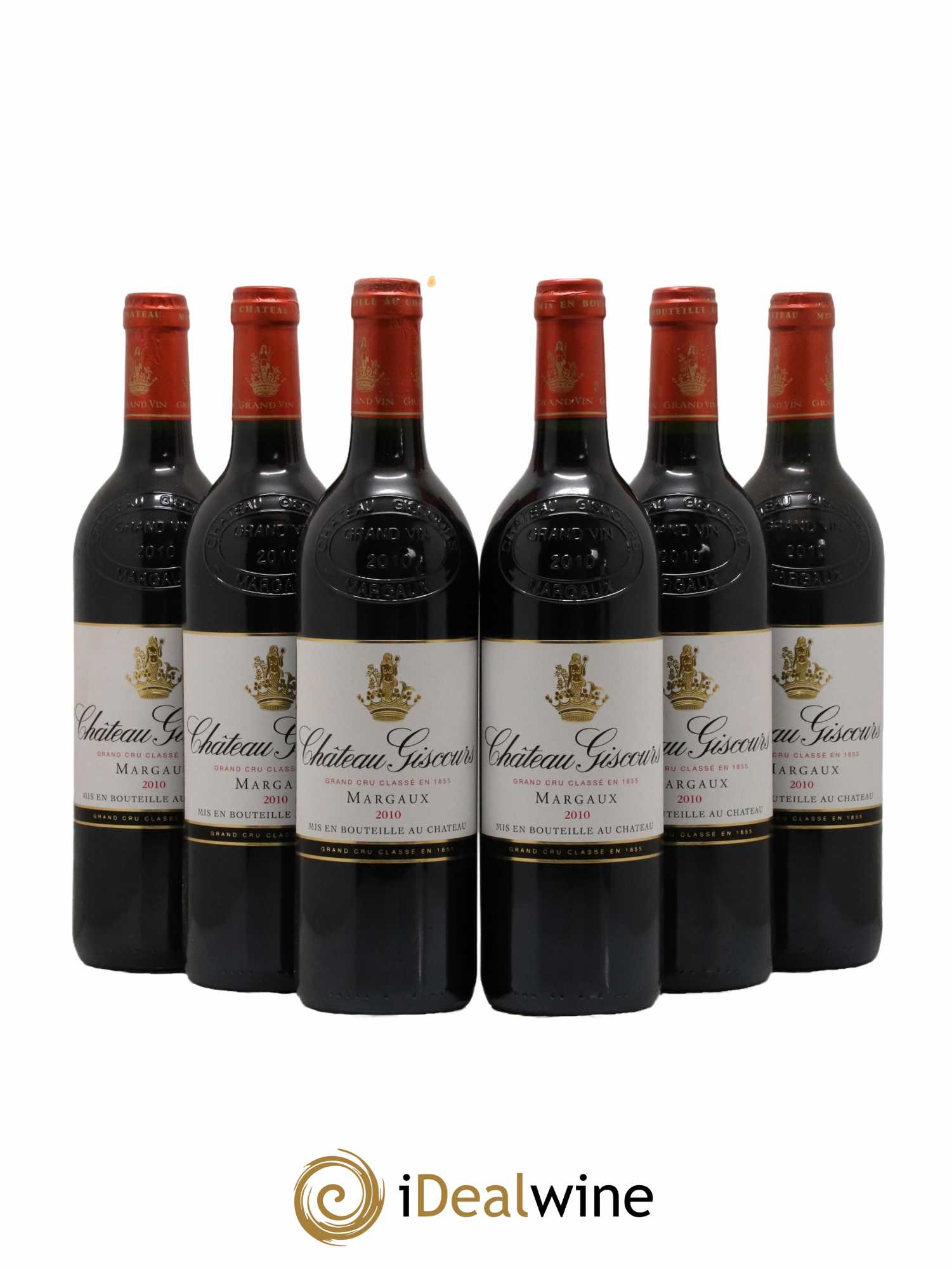 Château Giscours 3ème Grand Cru Classé 2010 - Lot de 6 bouteilles - 0