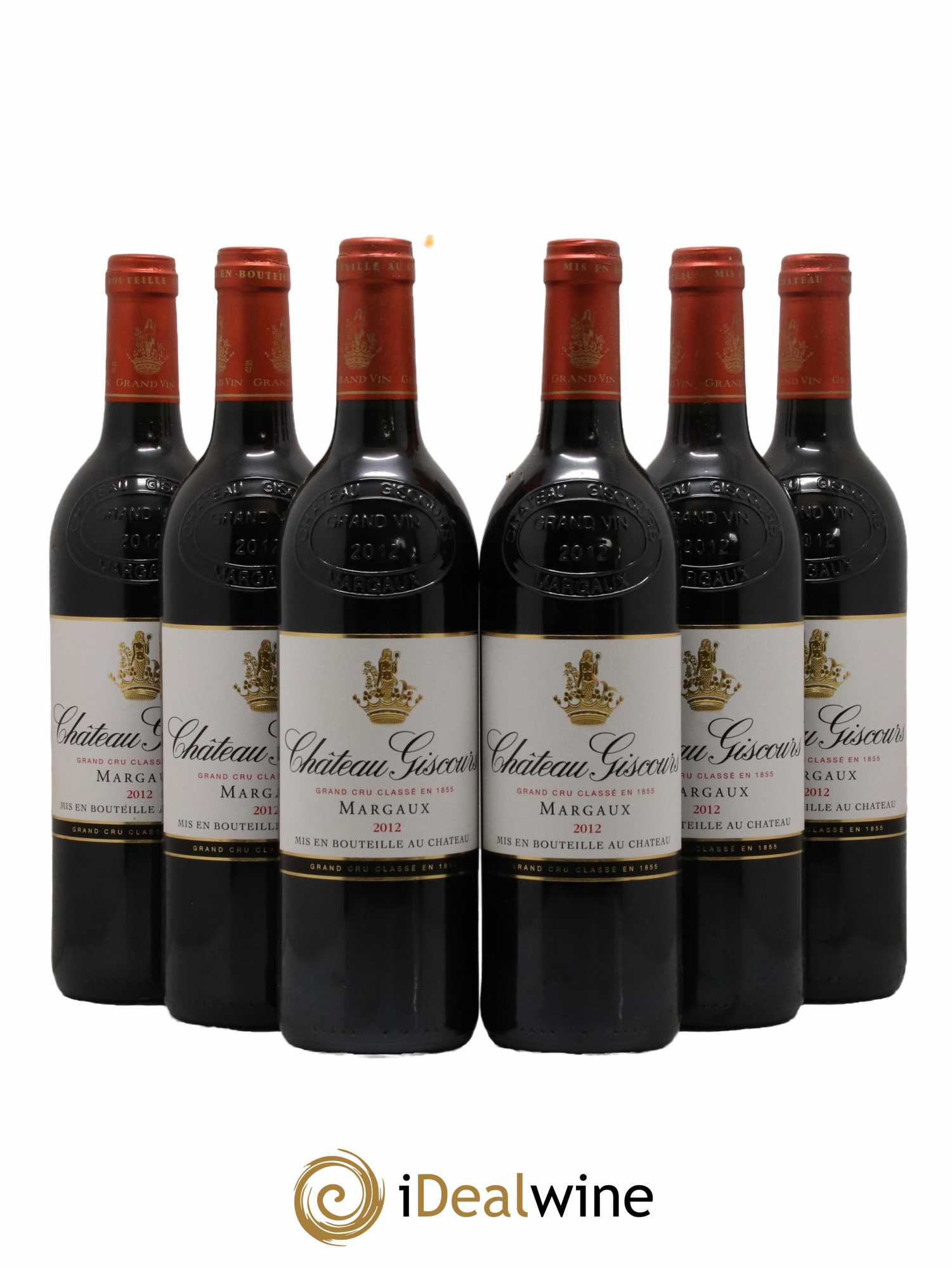 Château Giscours 3ème Grand Cru Classé 2012 - Lot de 6 bouteilles - 0