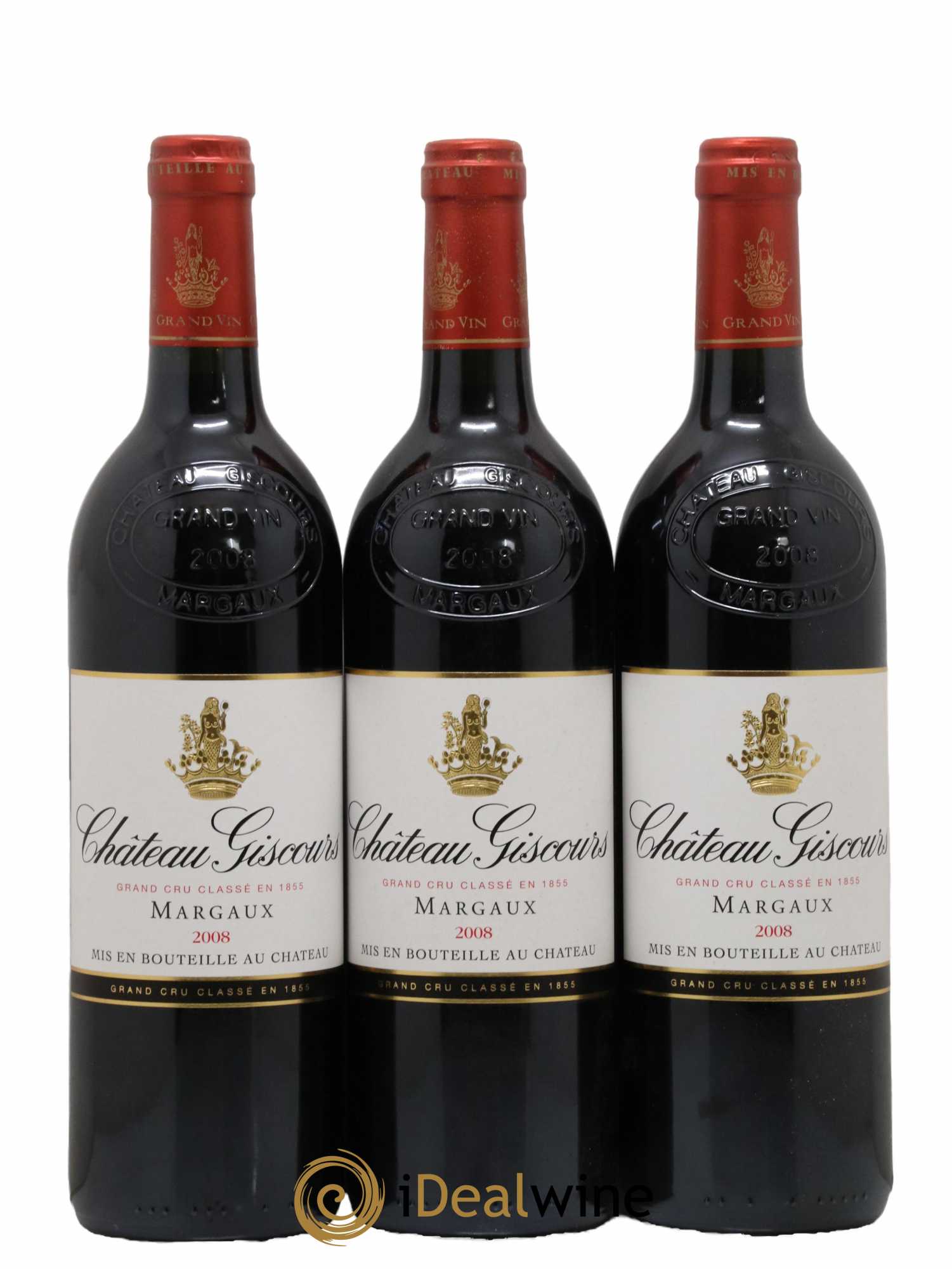 Château Giscours 3ème Grand Cru Classé 2008 - Lot de 6 bouteilles - 2