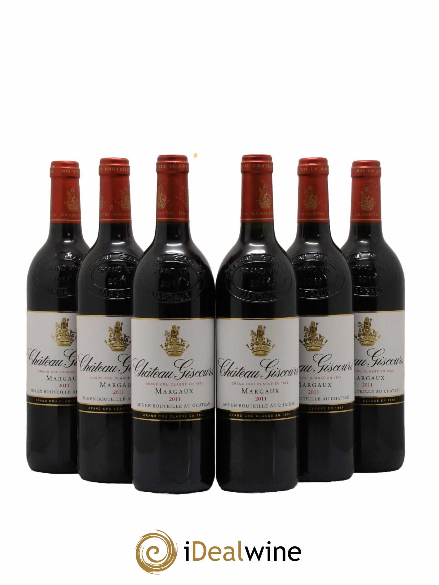 Château Giscours 3ème Grand Cru Classé 2011 - Lot de 6 bouteilles - 0