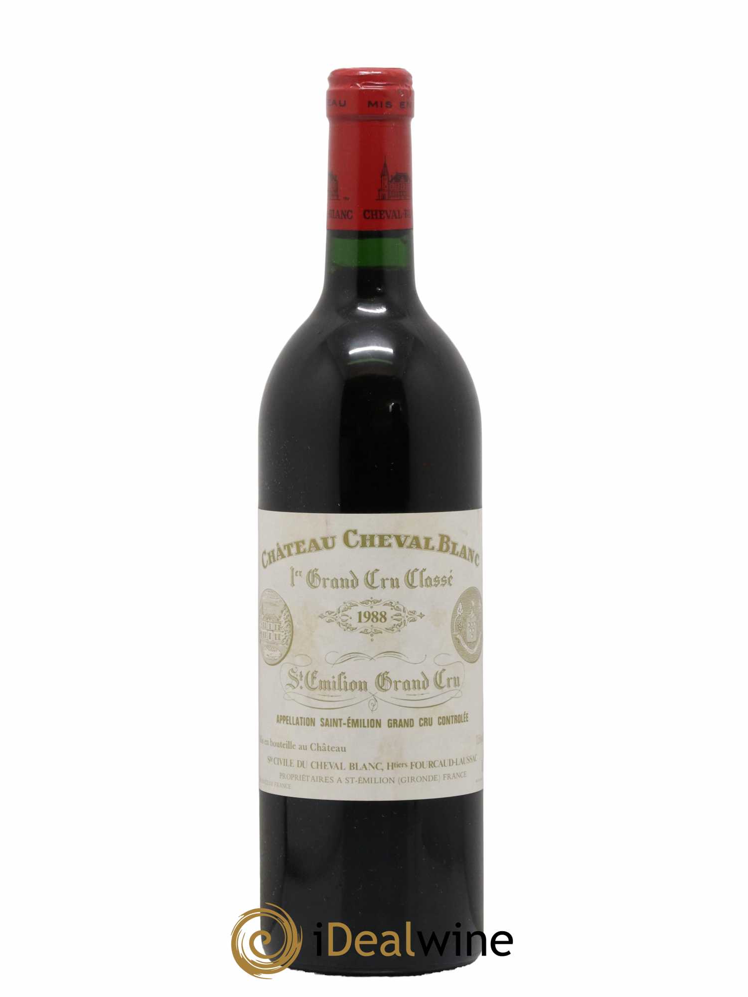 Château Cheval Blanc 1er Grand Cru Classé A 1988 - Lot de 1 bouteille - 0