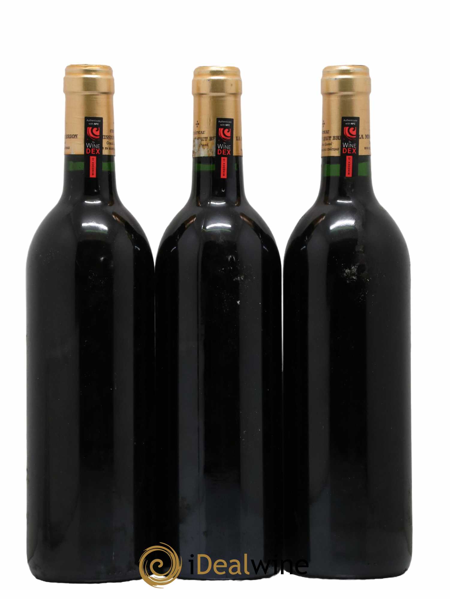 Château la Mission Haut-Brion Cru Classé de Graves 1989 - Lot de 3 bouteilles - 1