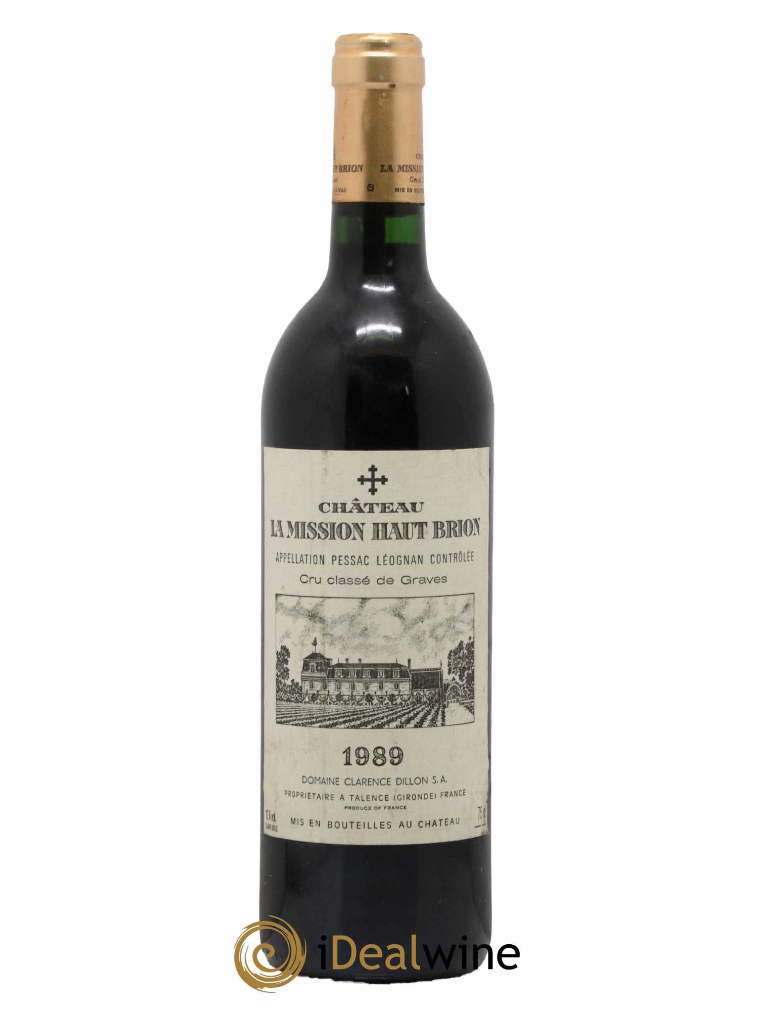 Château la Mission Haut-Brion Cru Classé de Graves 1989 - Lot de 1 bouteille - 0