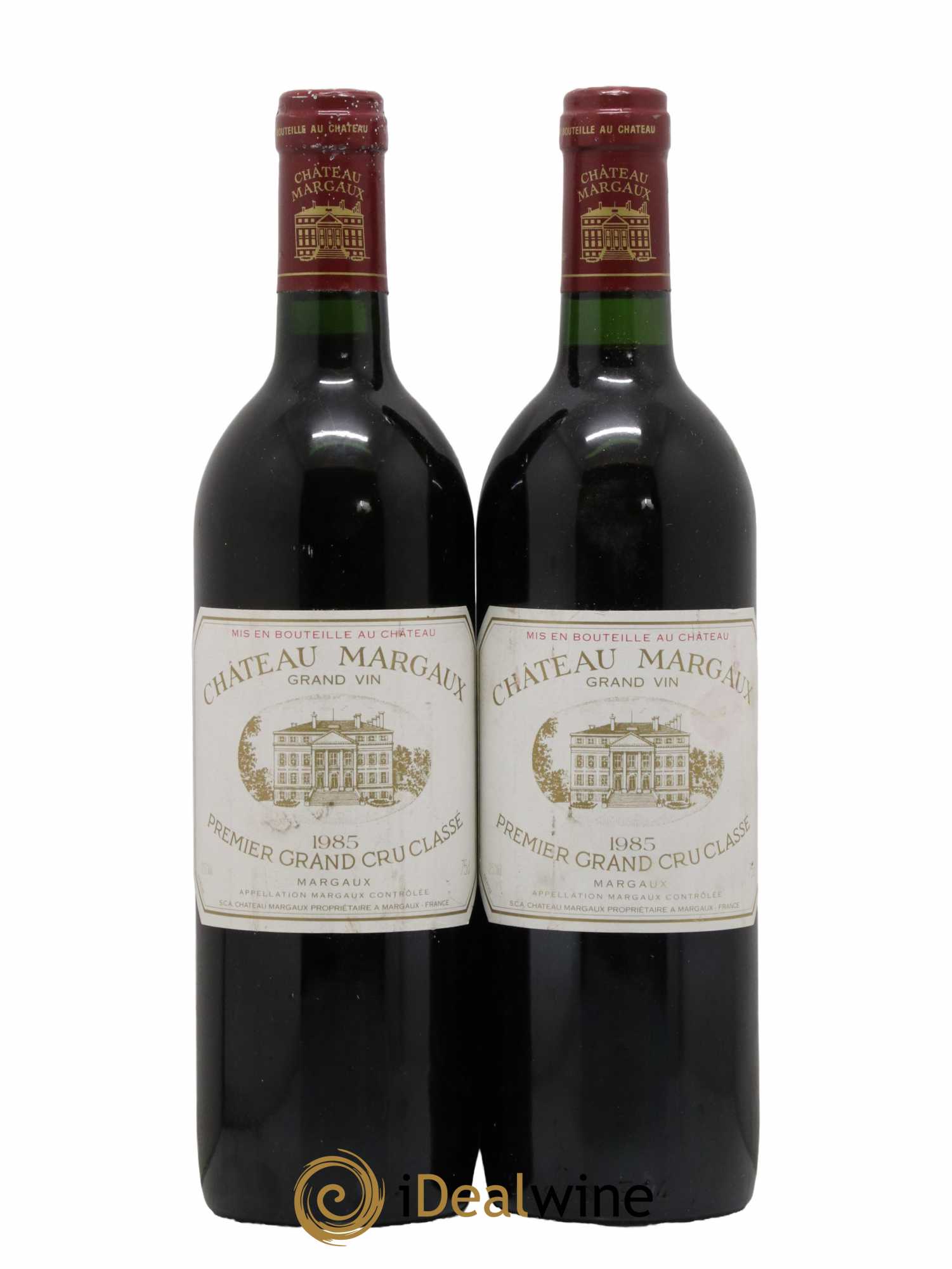 Château Margaux 1er Grand Cru Classé 1985 - Lot de 2 bouteilles - 0