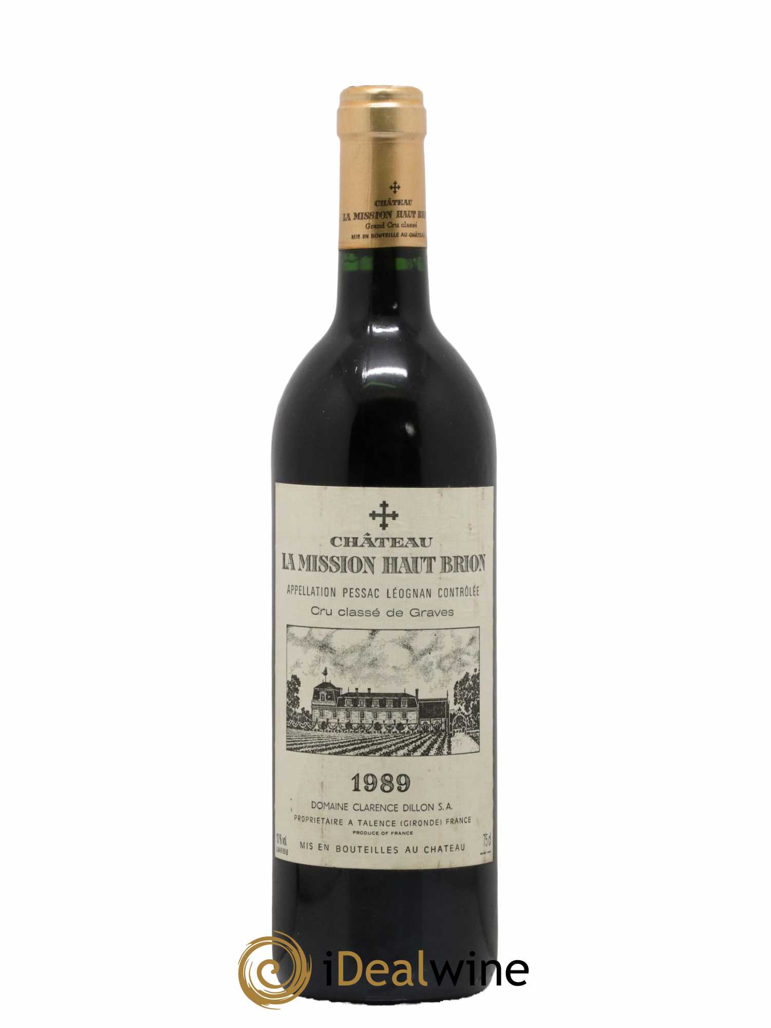 Château la Mission Haut-Brion Cru Classé de Graves 1989 - Lot de 1 bouteille - 0