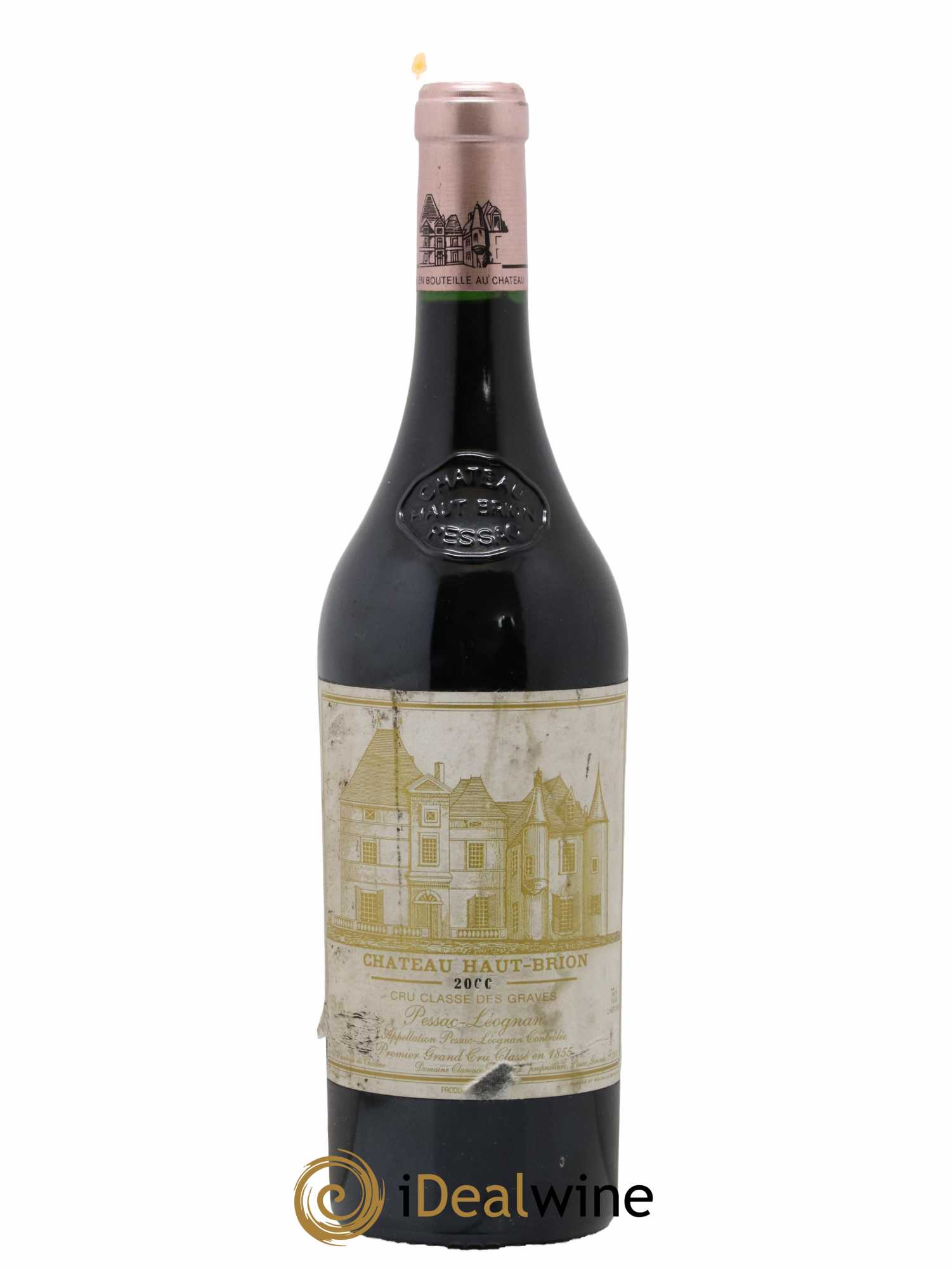 Château Haut Brion 1er Grand Cru Classé 2000 - Lot de 1 bouteille - 0