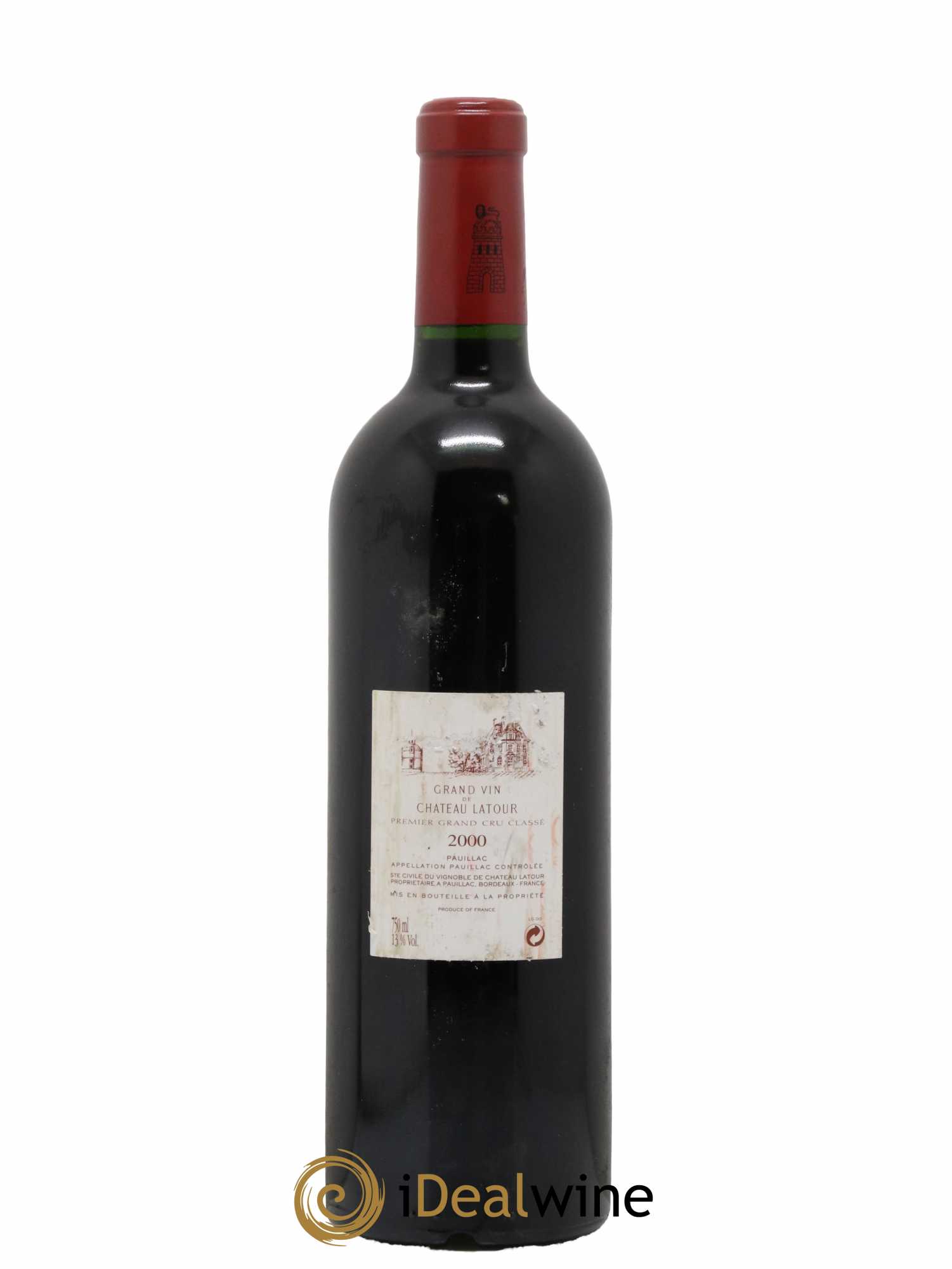 Château Latour 1er Grand Cru Classé 2000 - Lot de 1 bouteille - 1