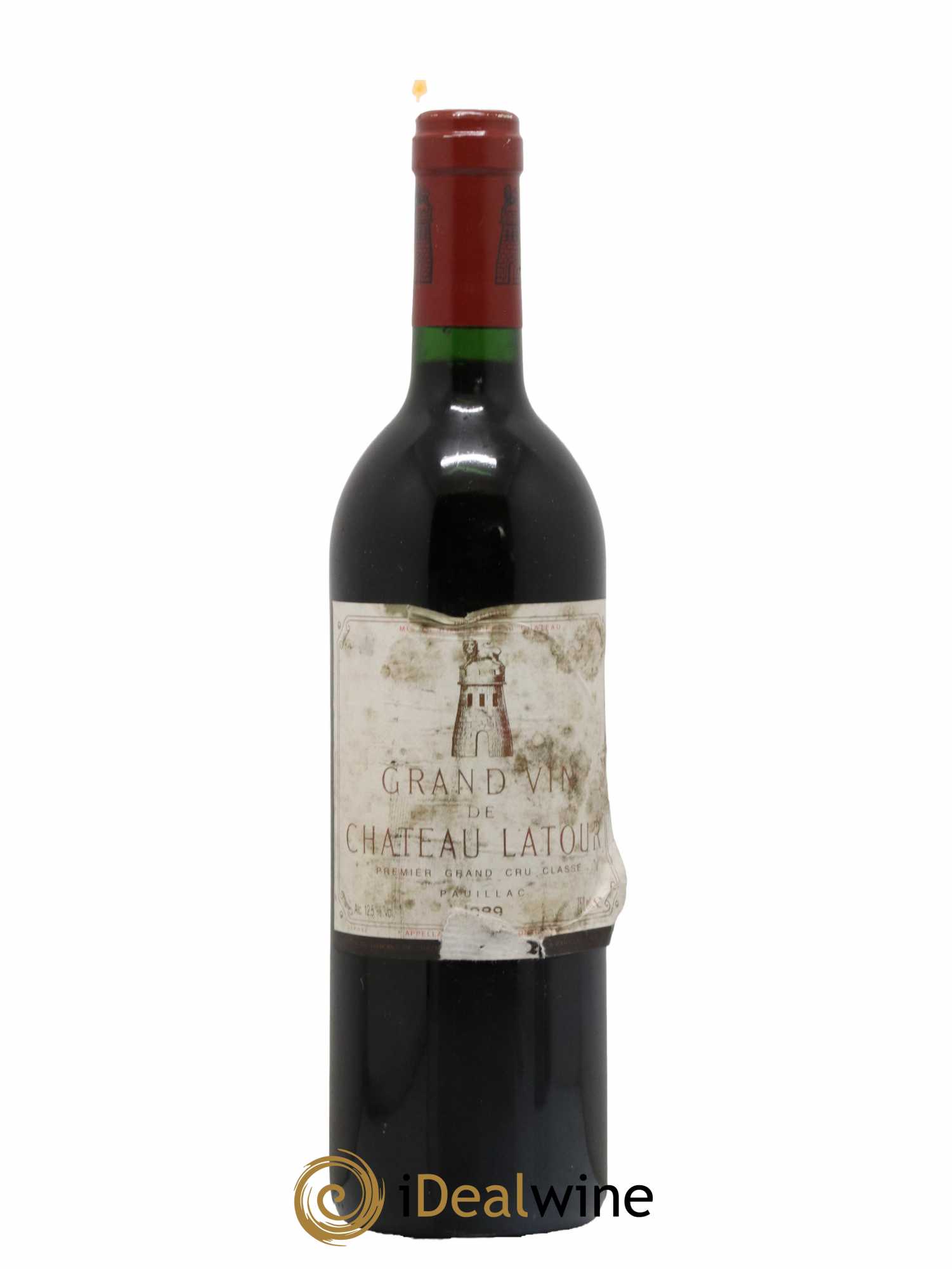 Château Latour 1er Grand Cru Classé 1989 - Lot de 1 bouteille - 0