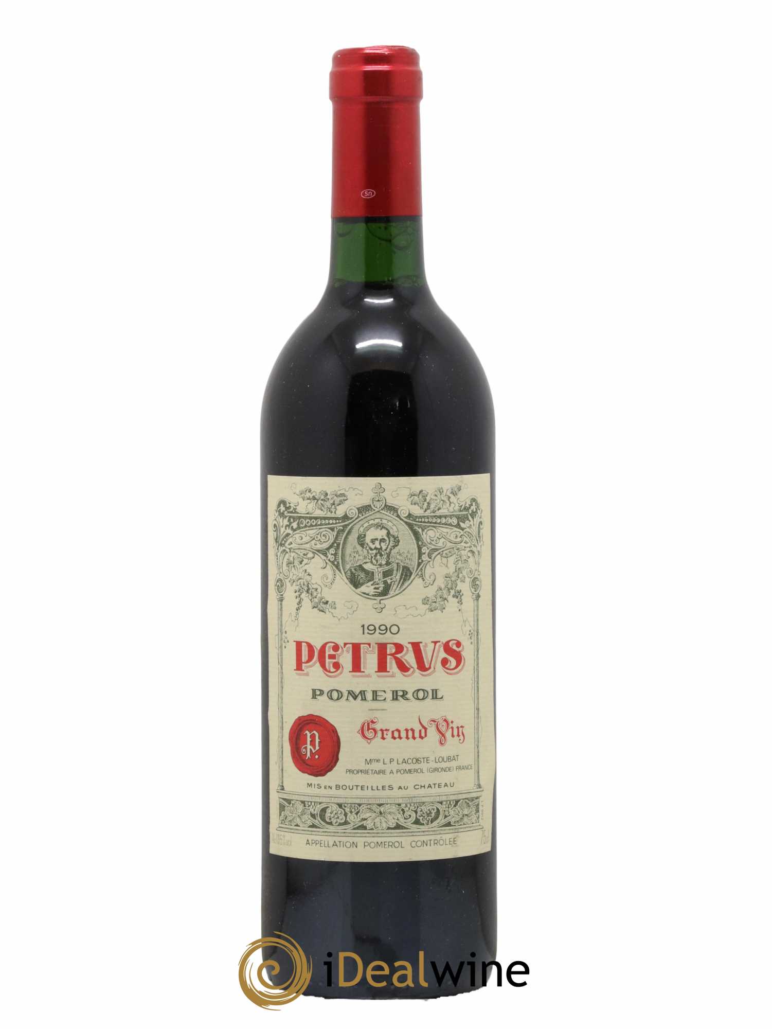Petrus 1990 - Lot de 1 bouteille - 0