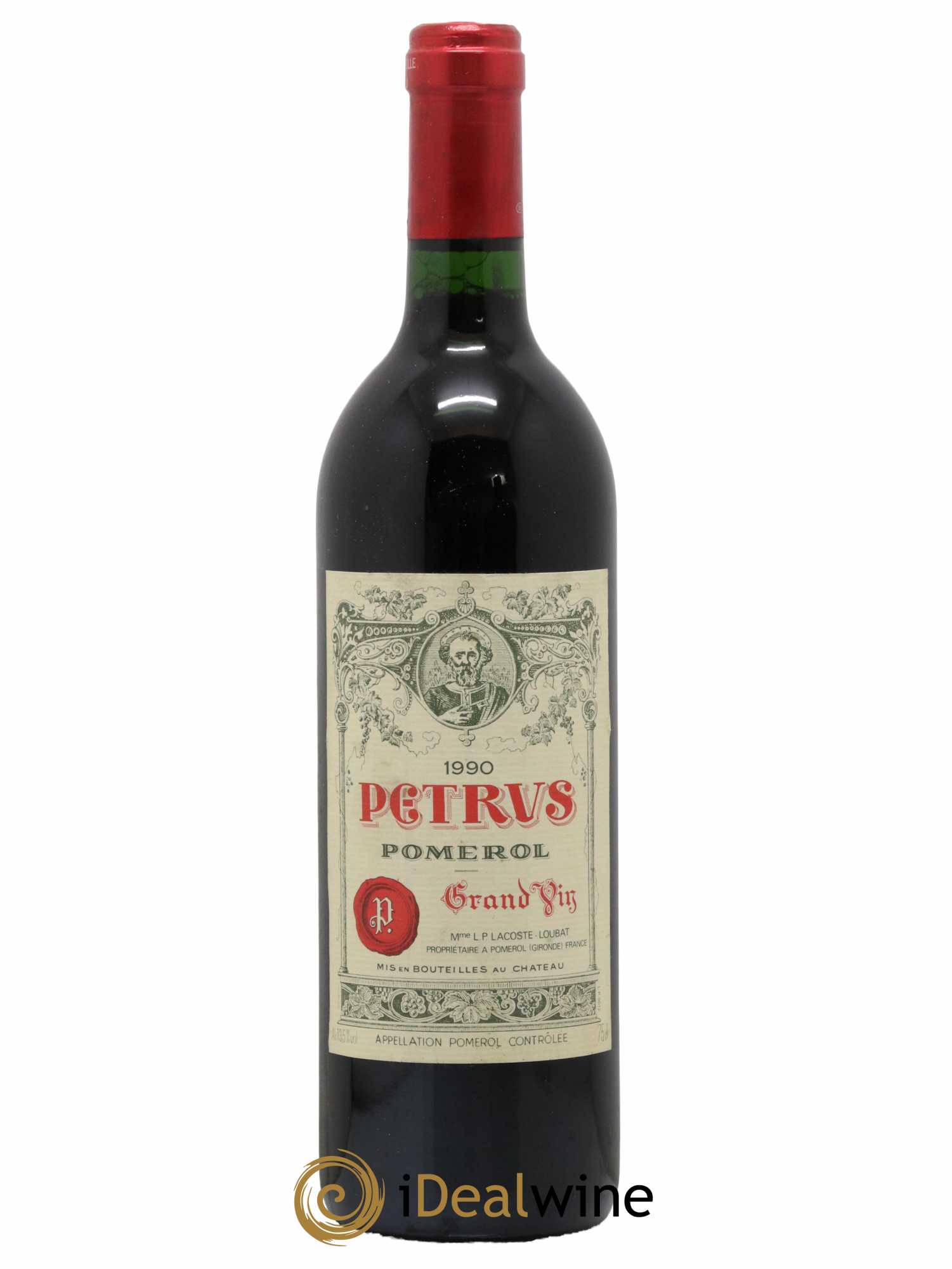 Petrus 1990 - Lot de 1 bouteille - 0