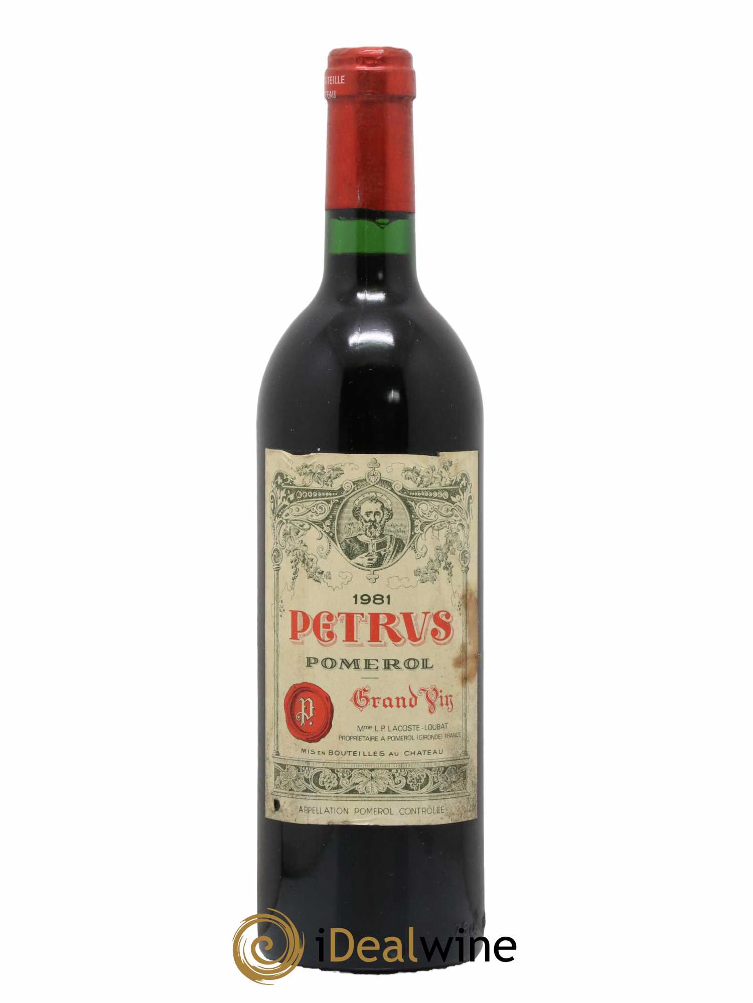 Petrus 1981 - Lot de 1 bouteille - 0