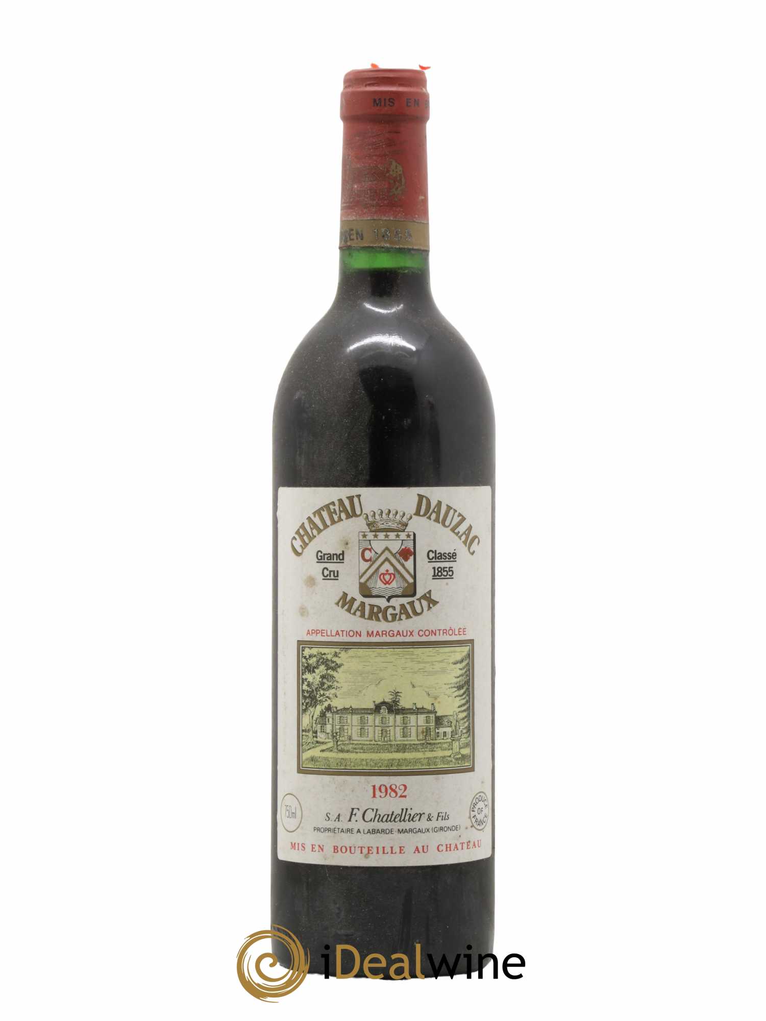 Château Dauzac 5ème Grand Cru Classé 1982 - Lot de 1 bouteille - 0