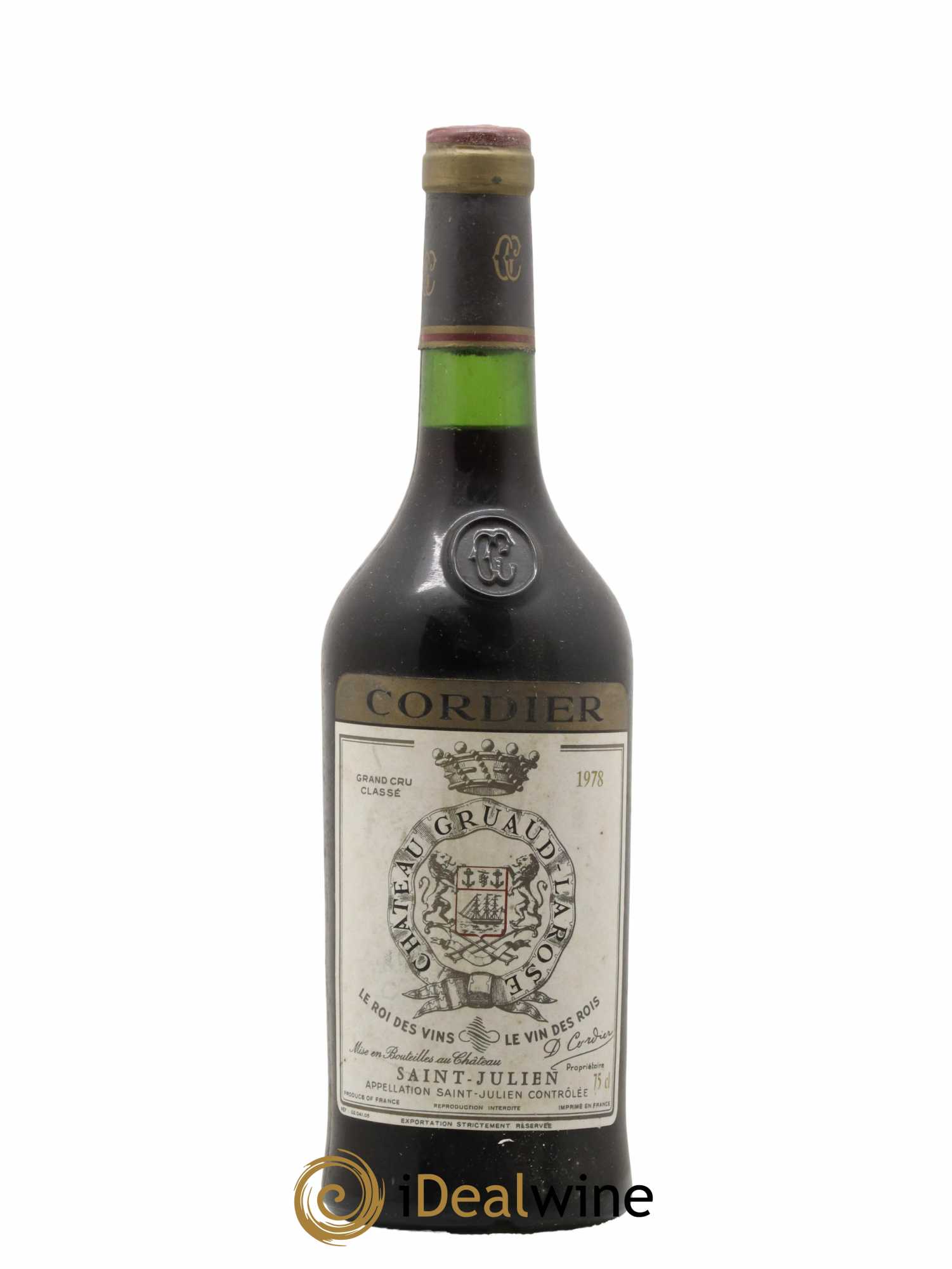 Château Gruaud Larose 2ème Grand Cru Classé 1978 - Lot de 1 bouteille - 0