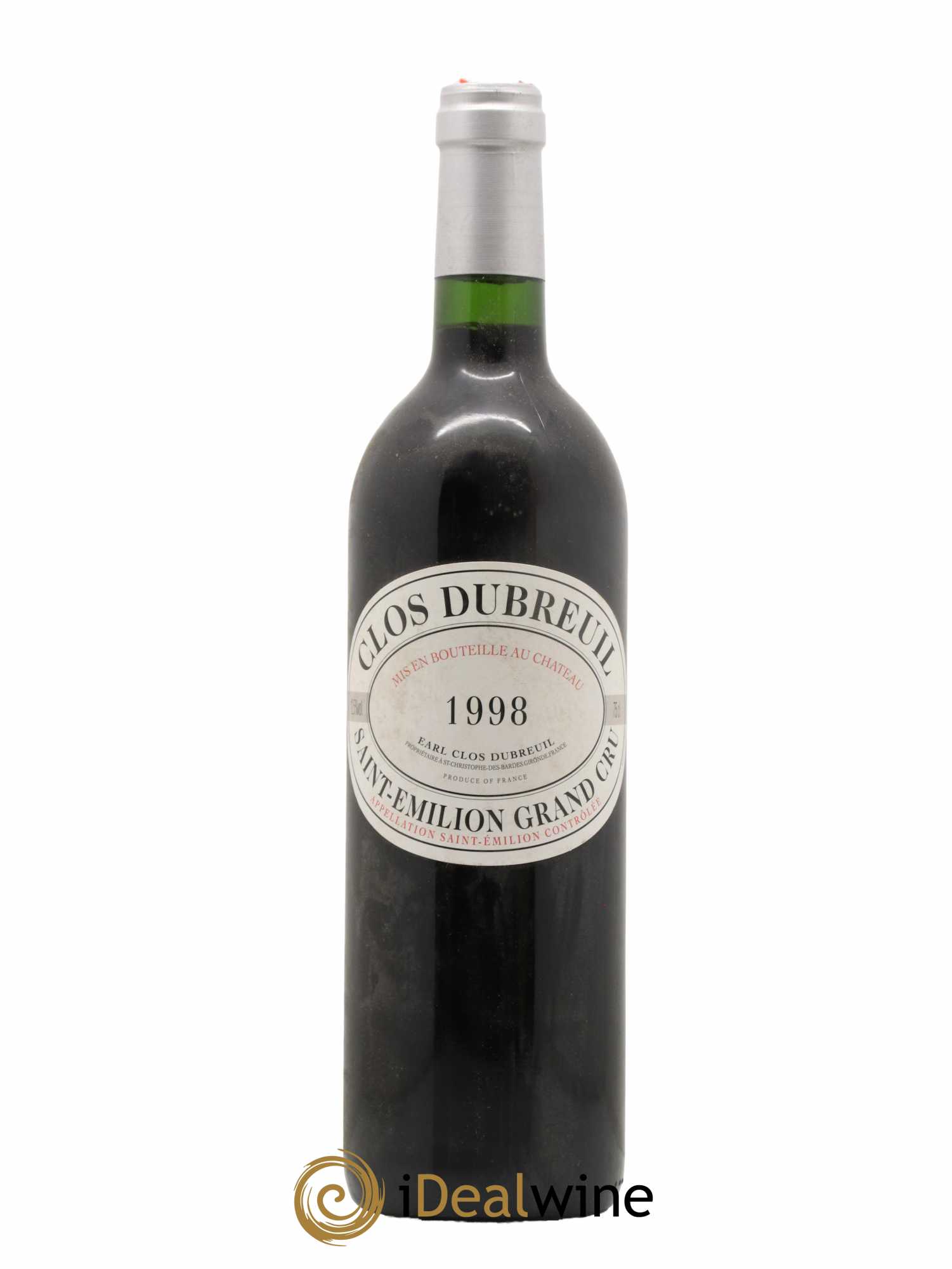Clos Dubreuil Grand Cru Classé 1998 - Lot de 1 bouteille - 0