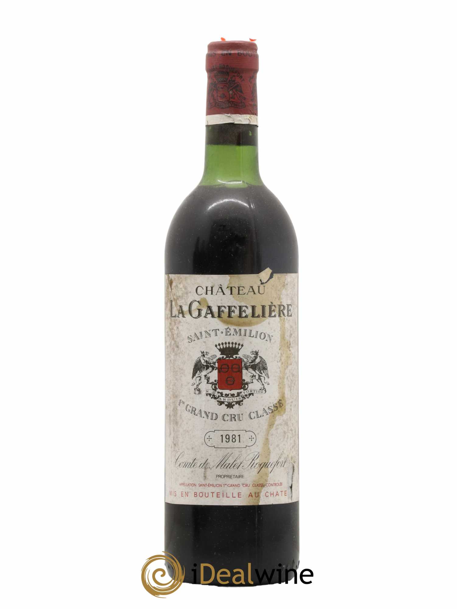 Château la Gaffelière 1er Grand Cru Classé B 1981 - Lot de 1 bouteille - 0
