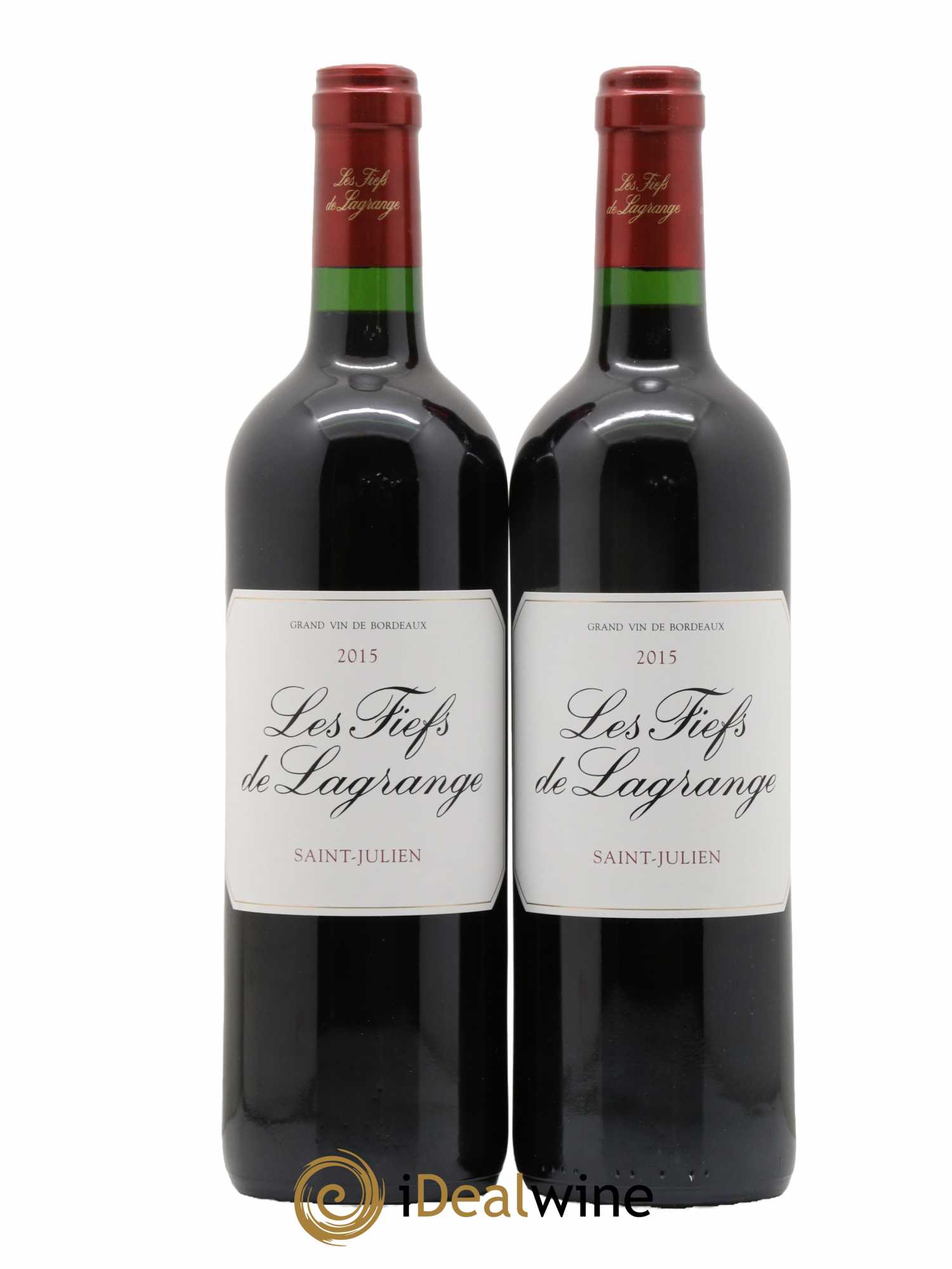 Les Fiefs de Lagrange Second Vin 2015 - Lot de 2 bouteilles - 0