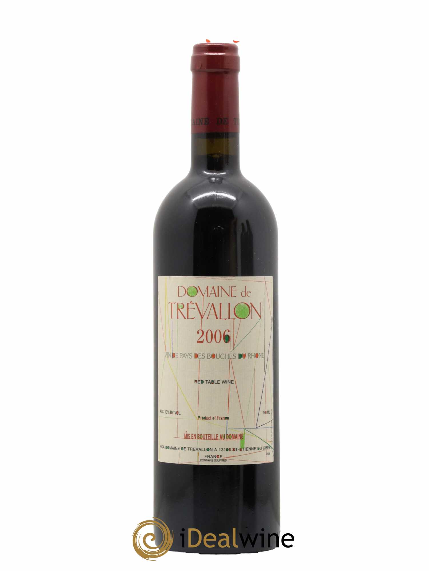 VDP Bouches du Rhône Trévallon (Domaine de) Eloi Dürrbach 2006 - Lot de 1 bouteille - 0