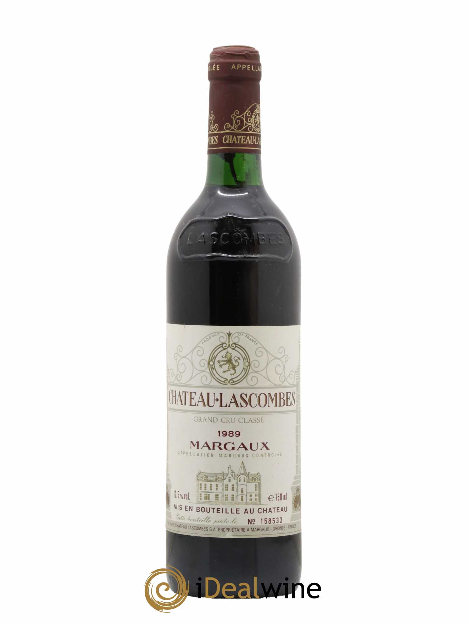 Château Lascombes 2ème Grand Cru Classé 1989 - Lot de 1 bouteille - 0