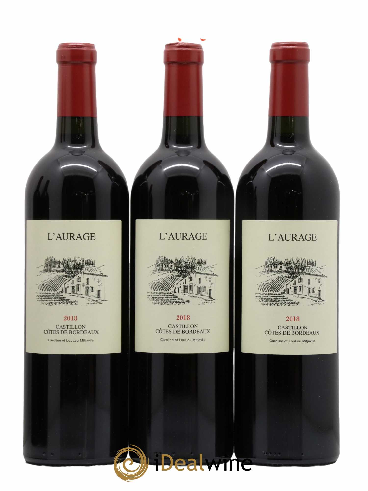 L'Aurage 2018 - Lot de 3 bouteilles - 0