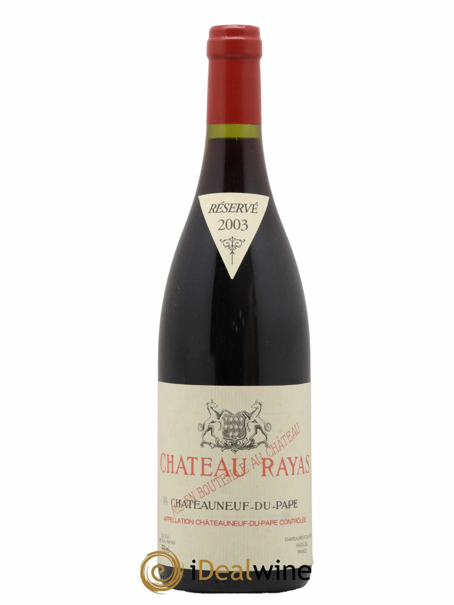 Châteauneuf-du-Pape Château Rayas Emmanuel Reynaud 2003 - Lot de 1 bouteille - 0