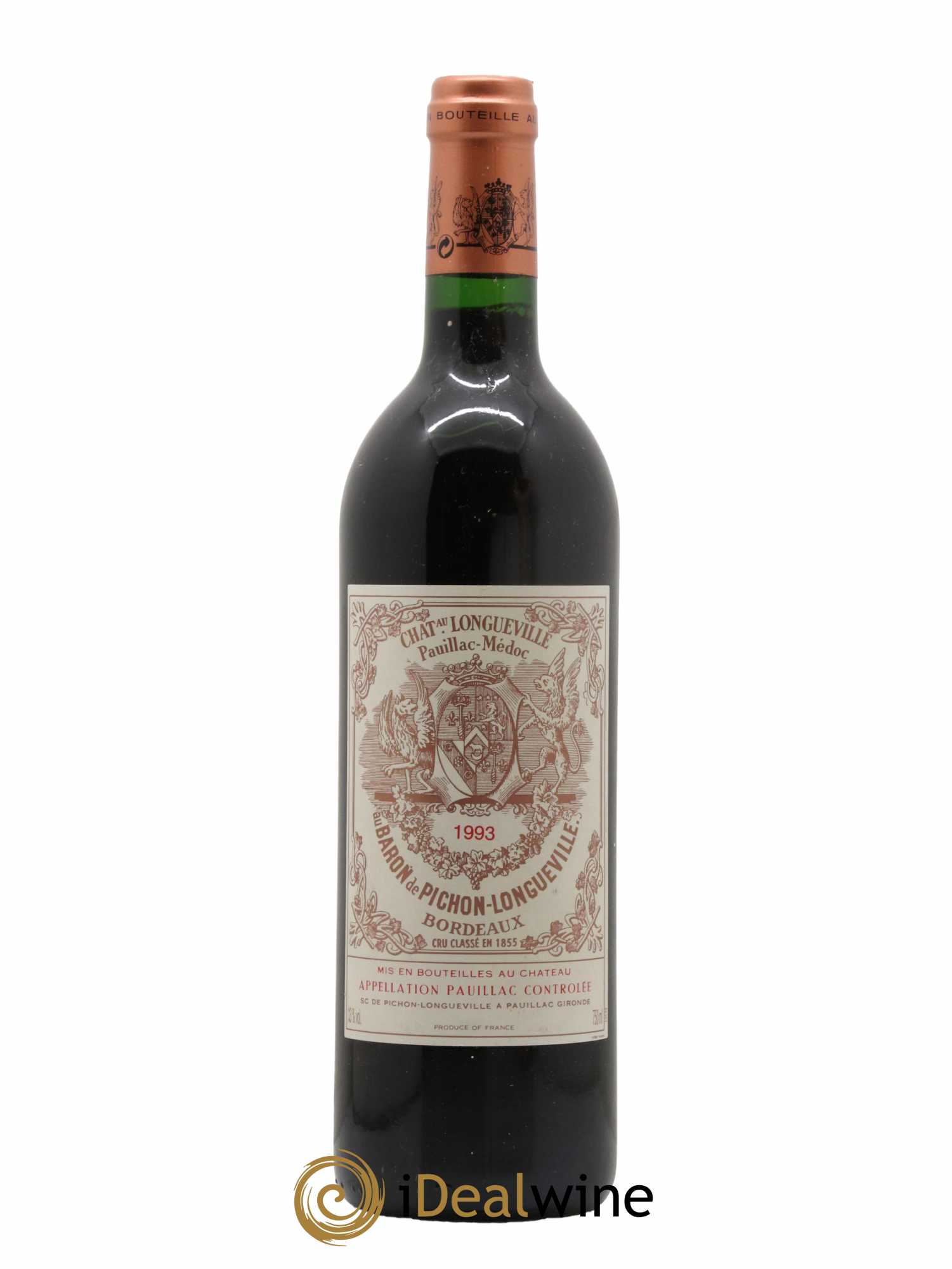 Pichon Longueville Baron 2ème Grand Cru Classé 1993 - Lot de 1 bouteille - 0
