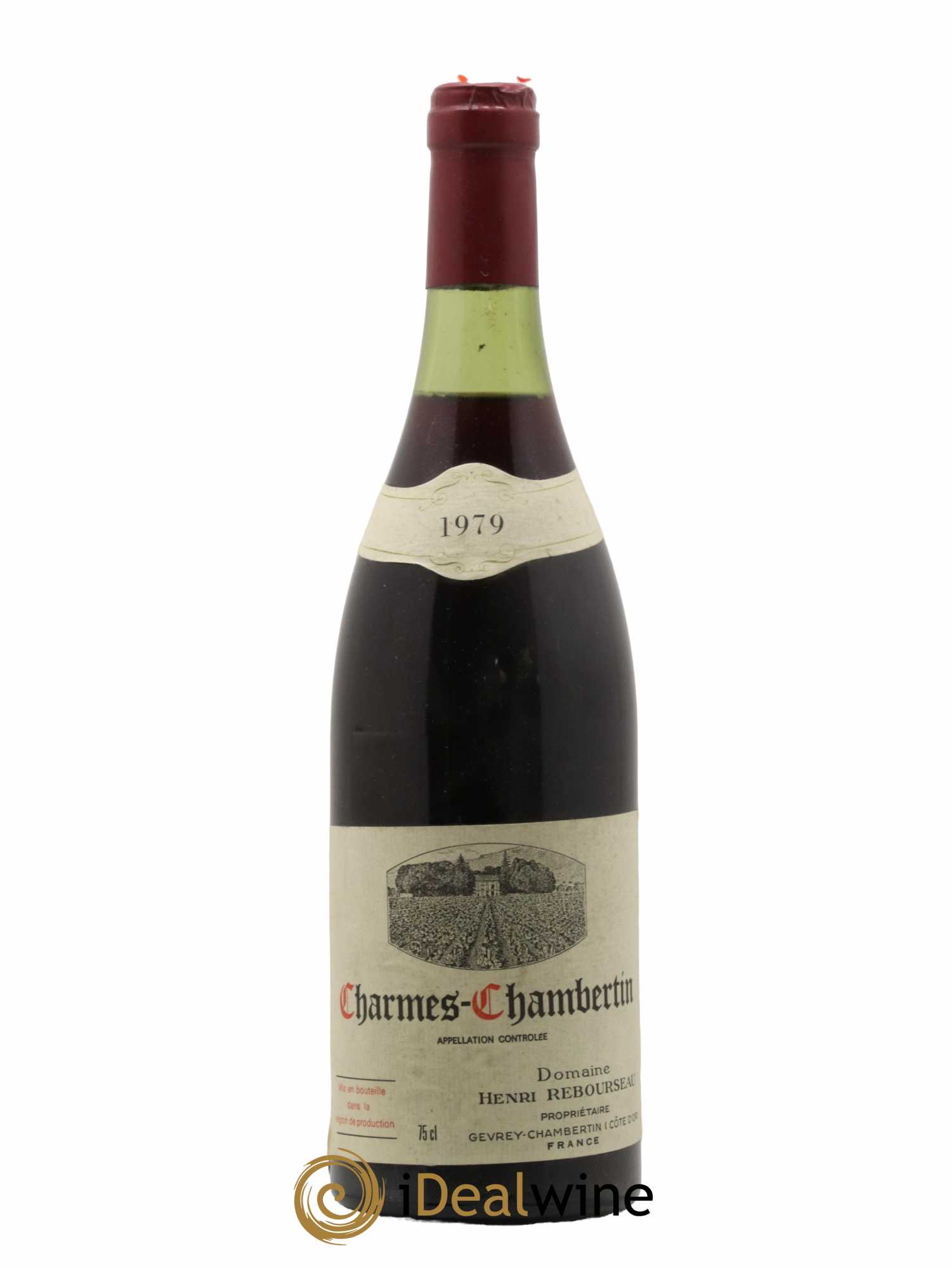 Charmes-Chambertin Grand Cru Henri Rebourseau 1979 - Lot de 1 bouteille - 0