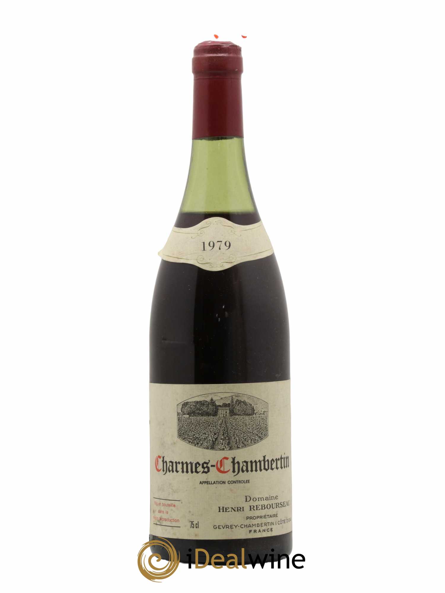 Charmes-Chambertin Grand Cru Henri Rebourseau 1979 - Lot de 1 bouteille - 0
