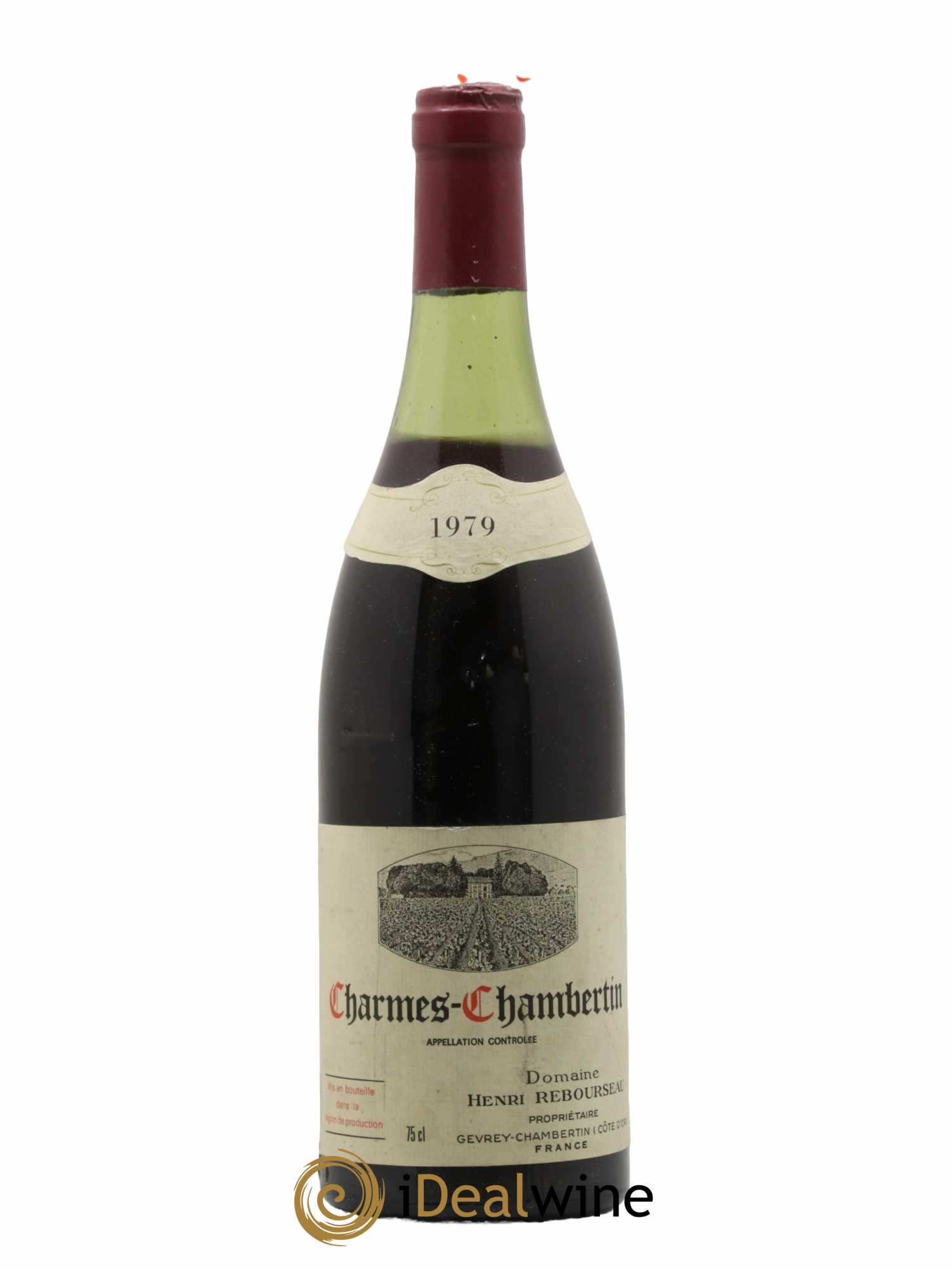 Charmes-Chambertin Grand Cru Henri Rebourseau 1979 - Lot de 1 bouteille - 0