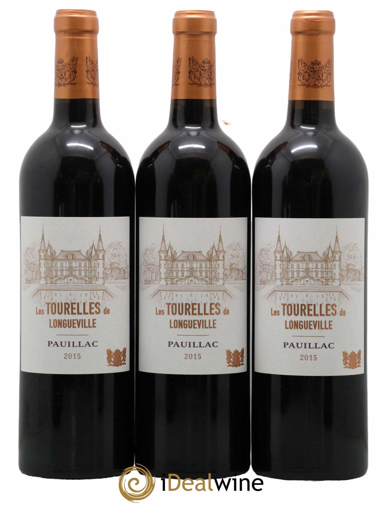 Les Tourelles de Longueville Second Vin 2015 - Posten von 6 Flaschen - 2
