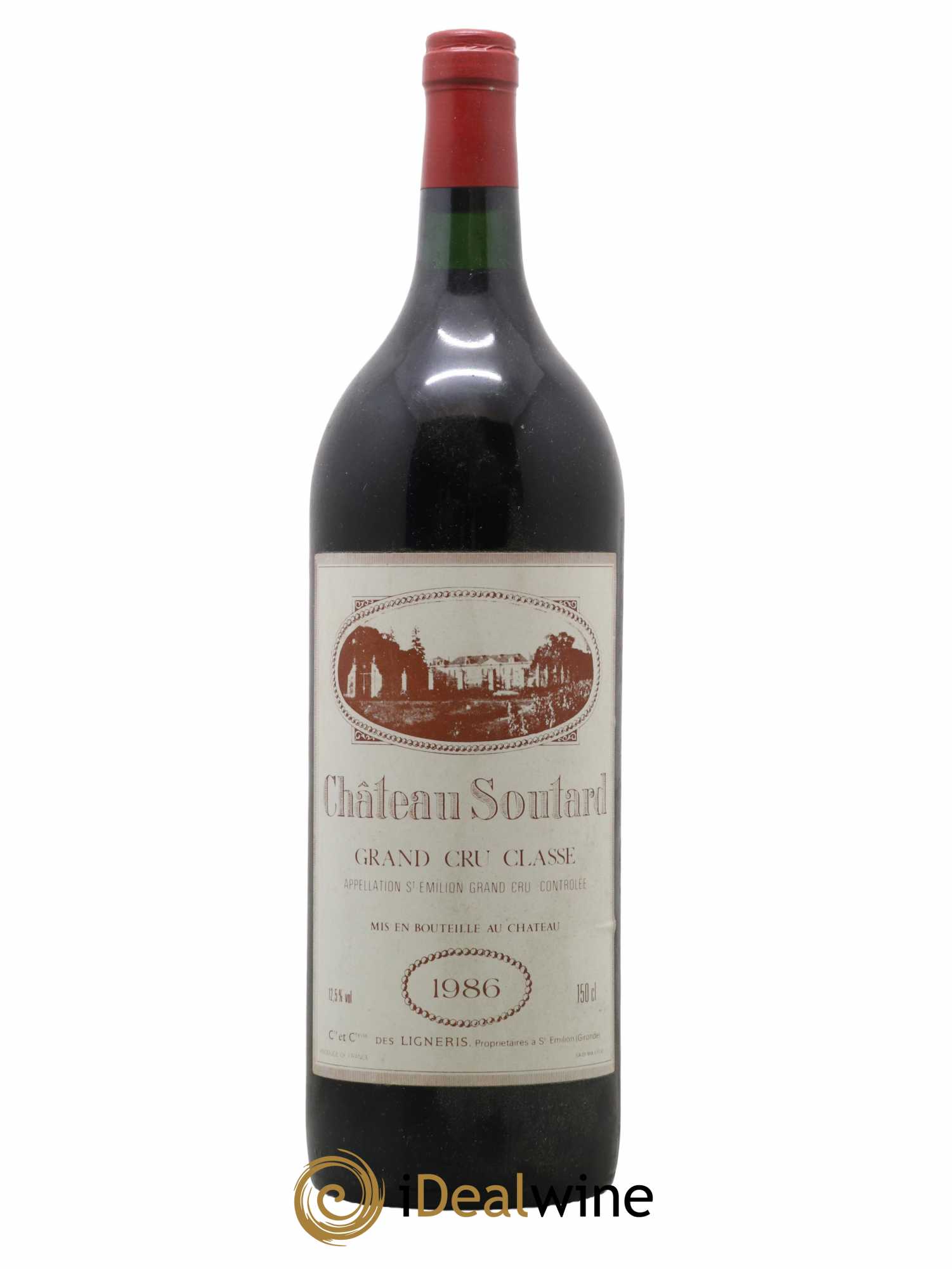 Château Soutard Grand Cru Classé 1986 - Lot de 1 magnum - 0