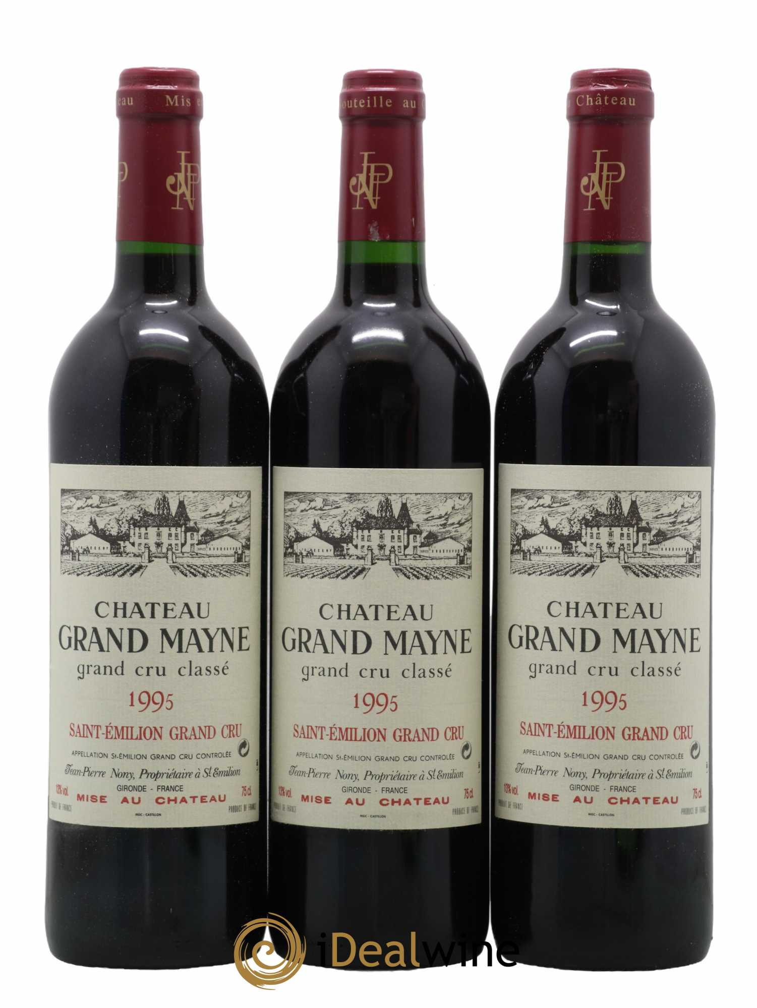 Château Grand Mayne Grand Cru Classé 1995 - Lot de 12 bouteilles - 4