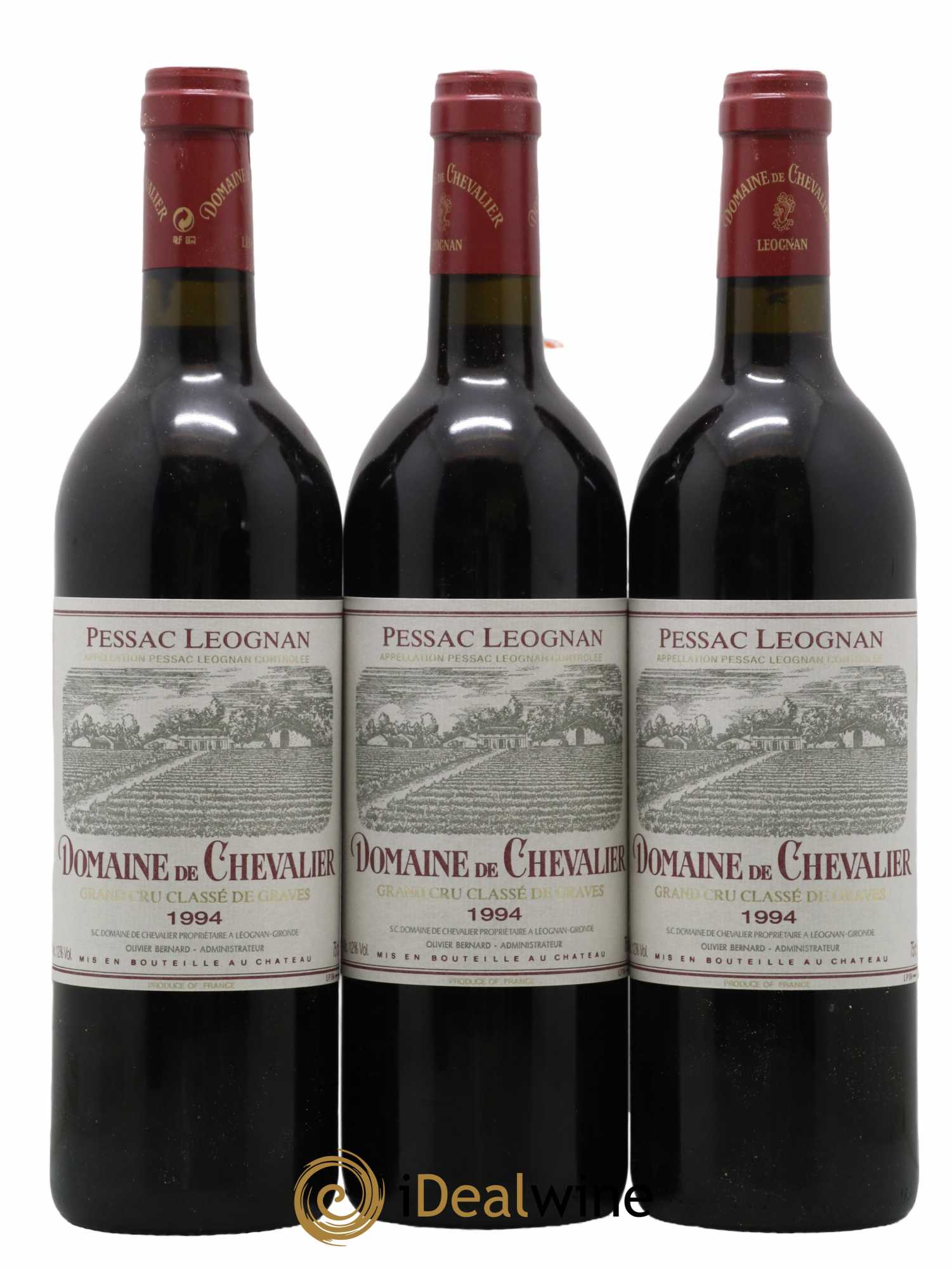 Domaine de Chevalier Cru Classé de Graves 1994 - Lot de 12 bouteilles - 1