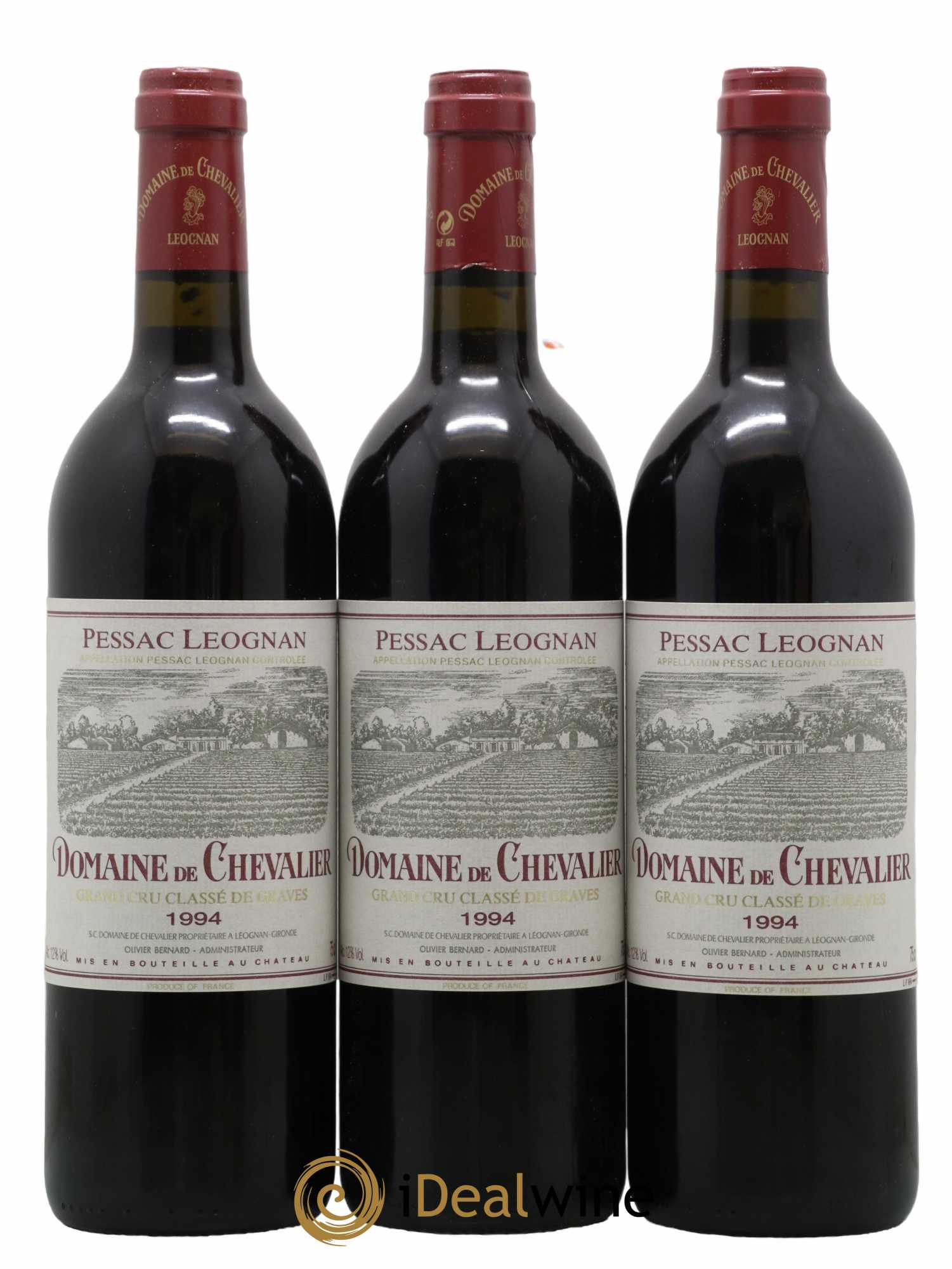 Domaine de Chevalier Cru Classé de Graves 1994 - Lot de 12 bouteilles - 2