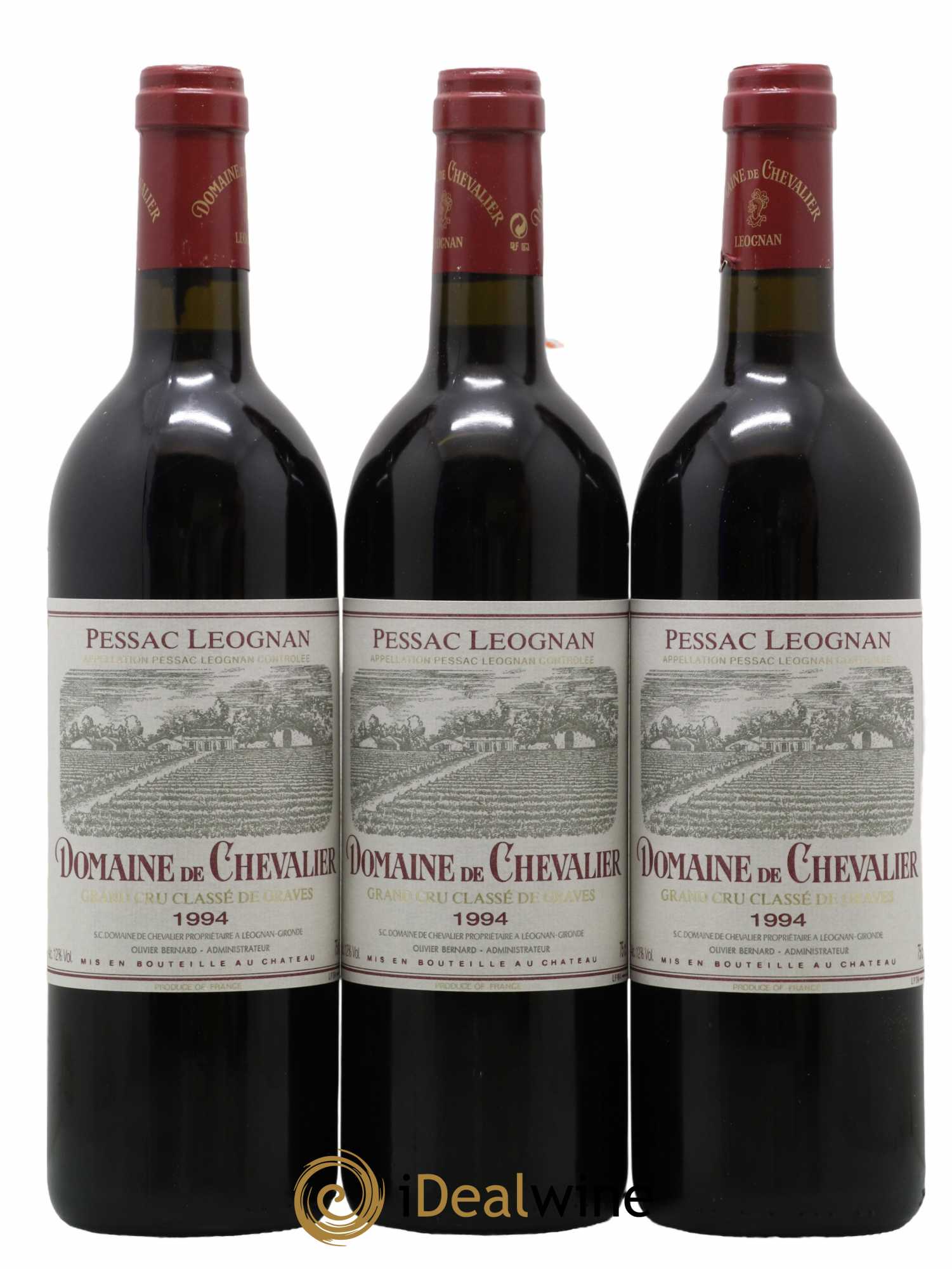 Domaine de Chevalier Cru Classé de Graves 1994 - Lot de 12 bouteilles - 3