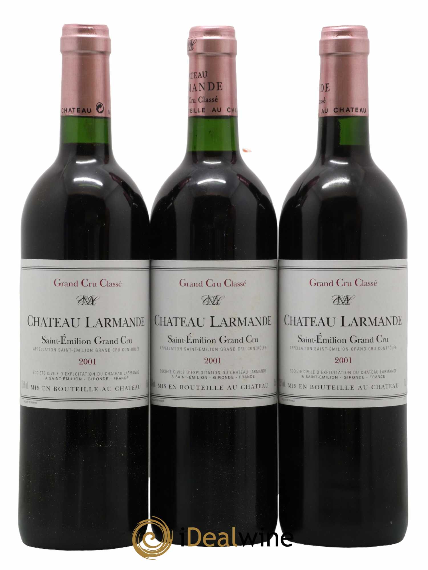 Château Larmande Grand Cru Classé 2001 - Lot de 12 bouteilles - 4