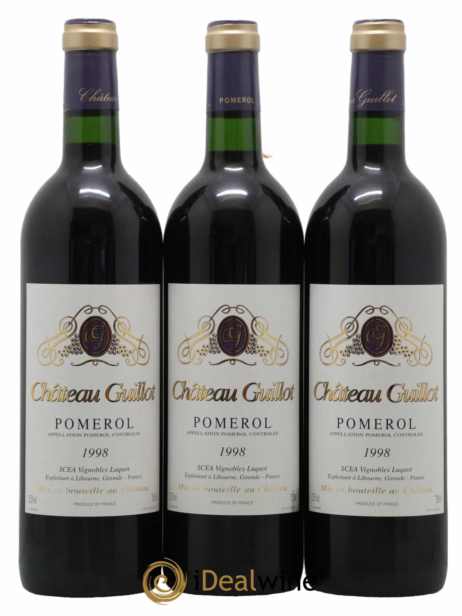 Château Guillot 1998 - Lot de 12 bouteilles - 2